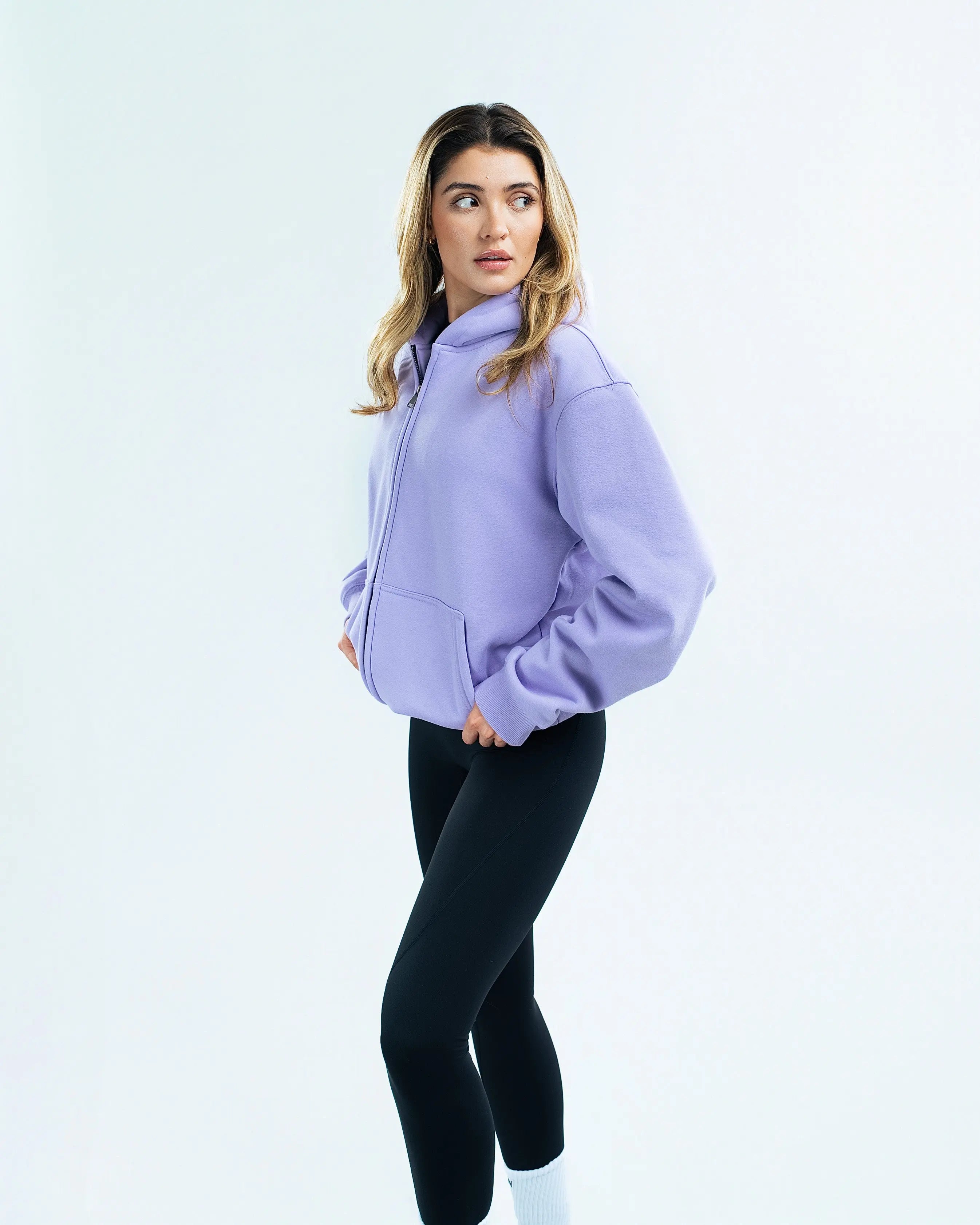 EKKO Polar Fleece Blank Zip-Ups
