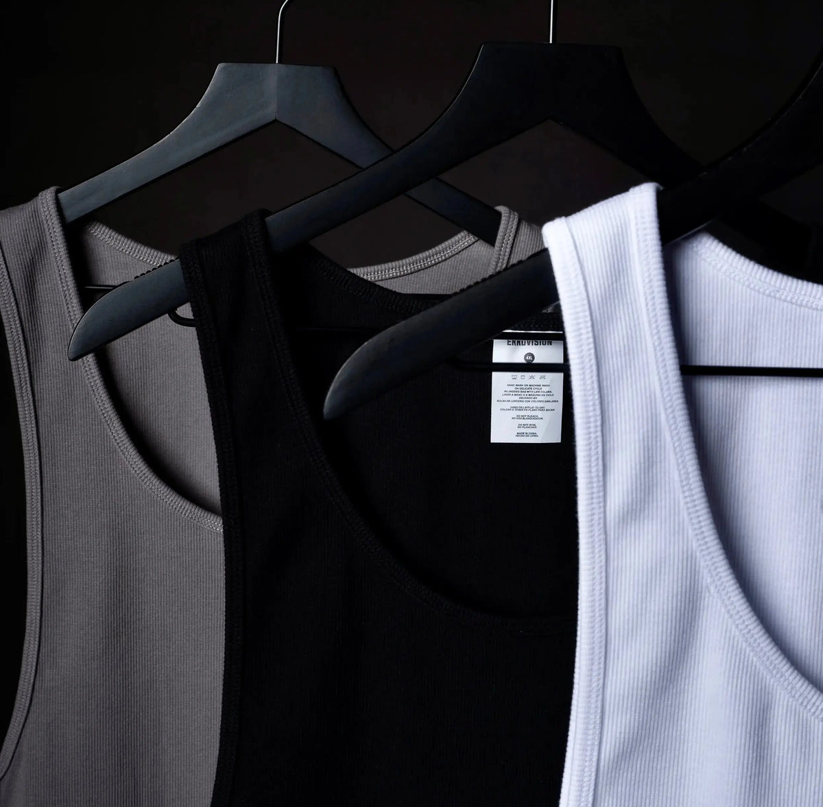 EKKO BEATERS (Please Size up) Cotton Spandex 340gsm Sleeveless Shirt Classic Tank Top - Men's Shirt with Classic Design Fitness Wear Athletic Wear - ekkovision