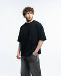 Ekko Distressed Acid Wash 100% Cotton Oversized T-Shirt