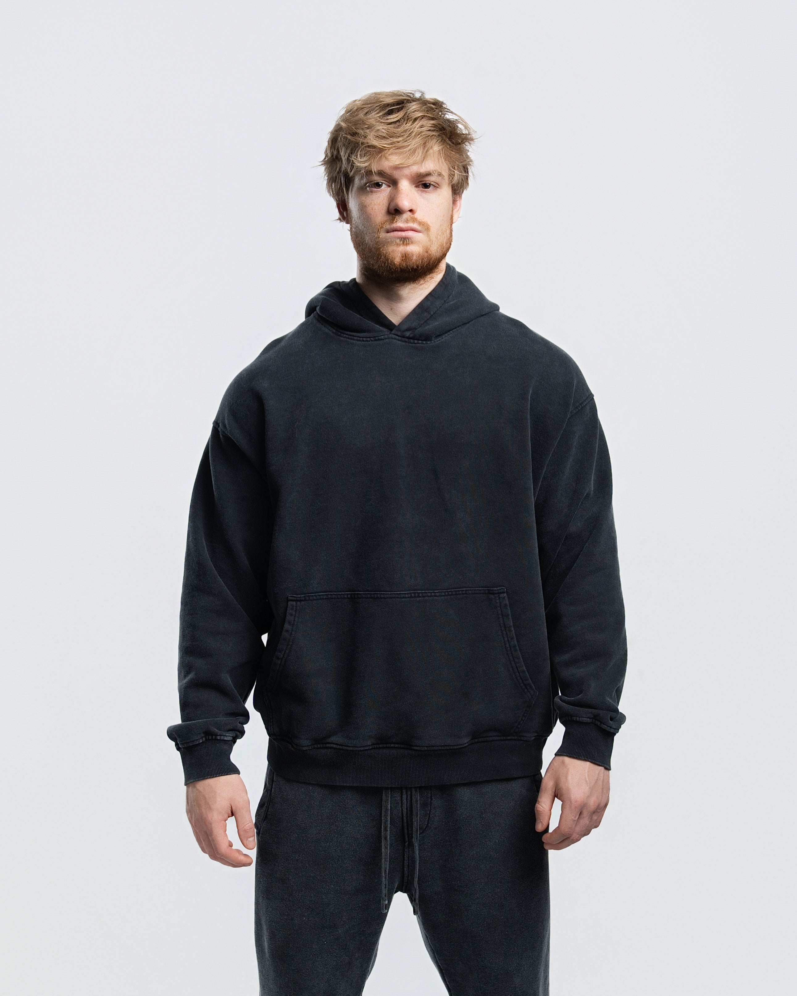 Blank Acid Wash Hoodie - 420 GSM 100% Cotton