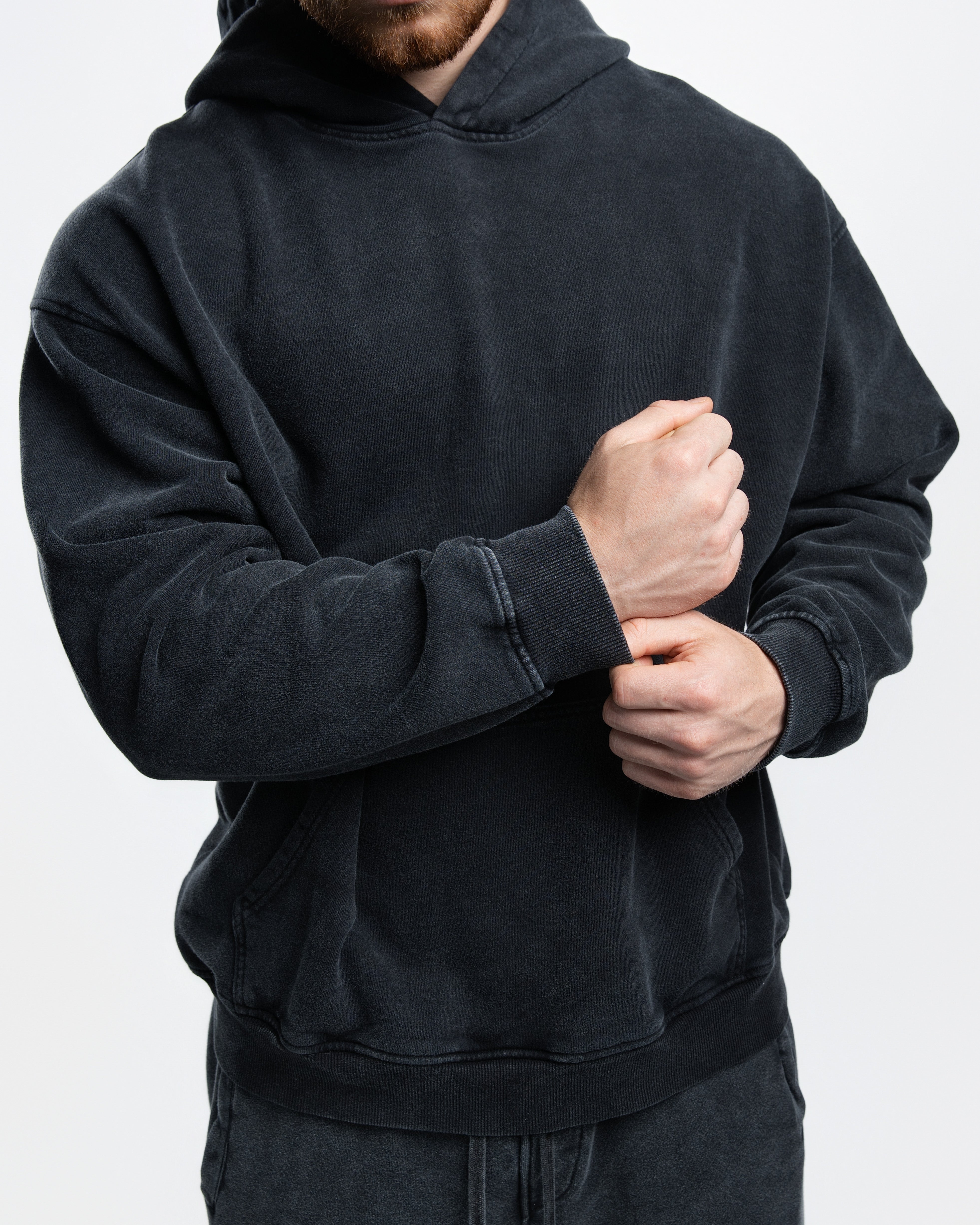 Blank Acid Wash Hoodie - 420 GSM 100% Cotton