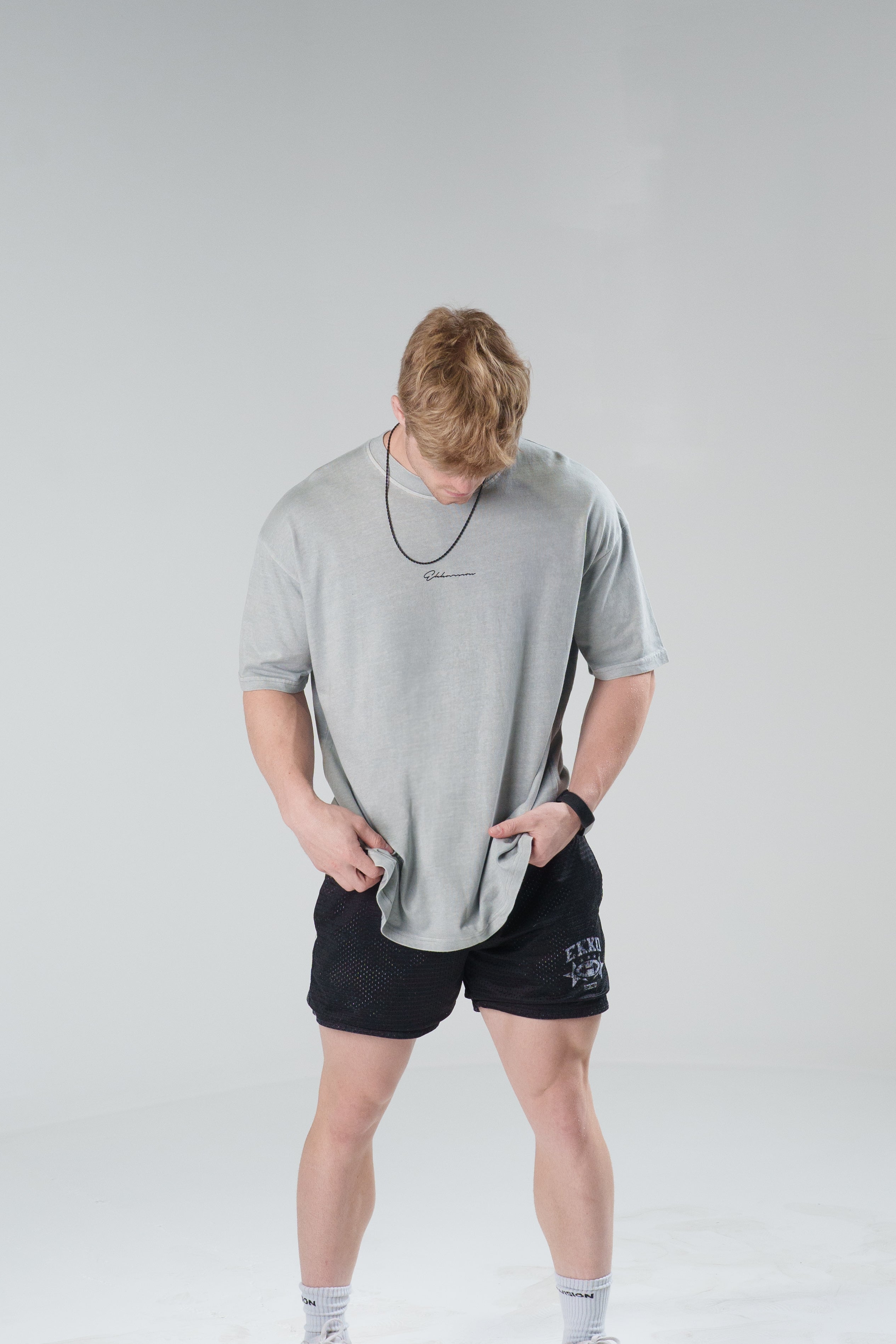 EV Sculpting a Legacy Acid Washed Oversized T-shirt