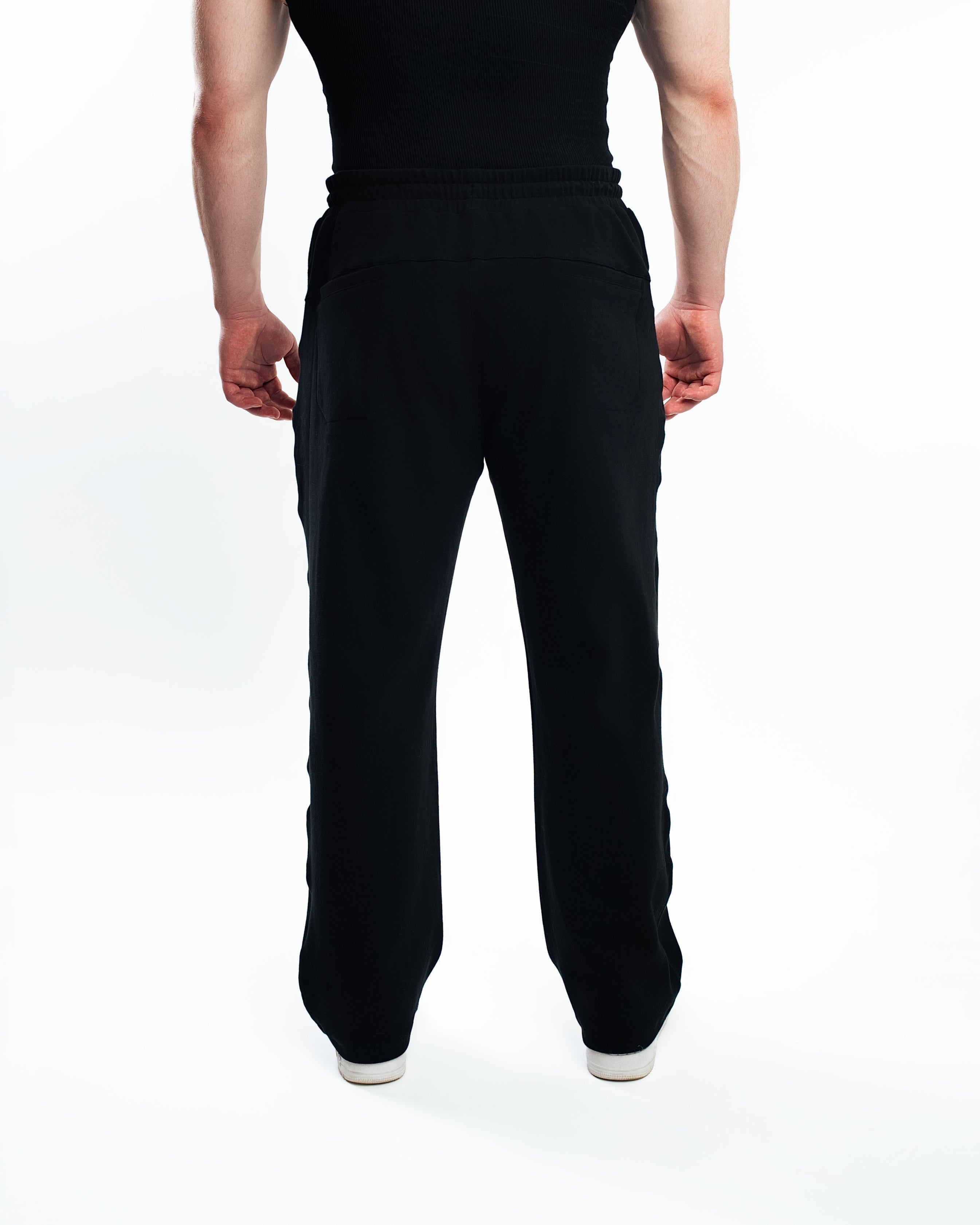 Brushed Cotton Straight Leg Jogger