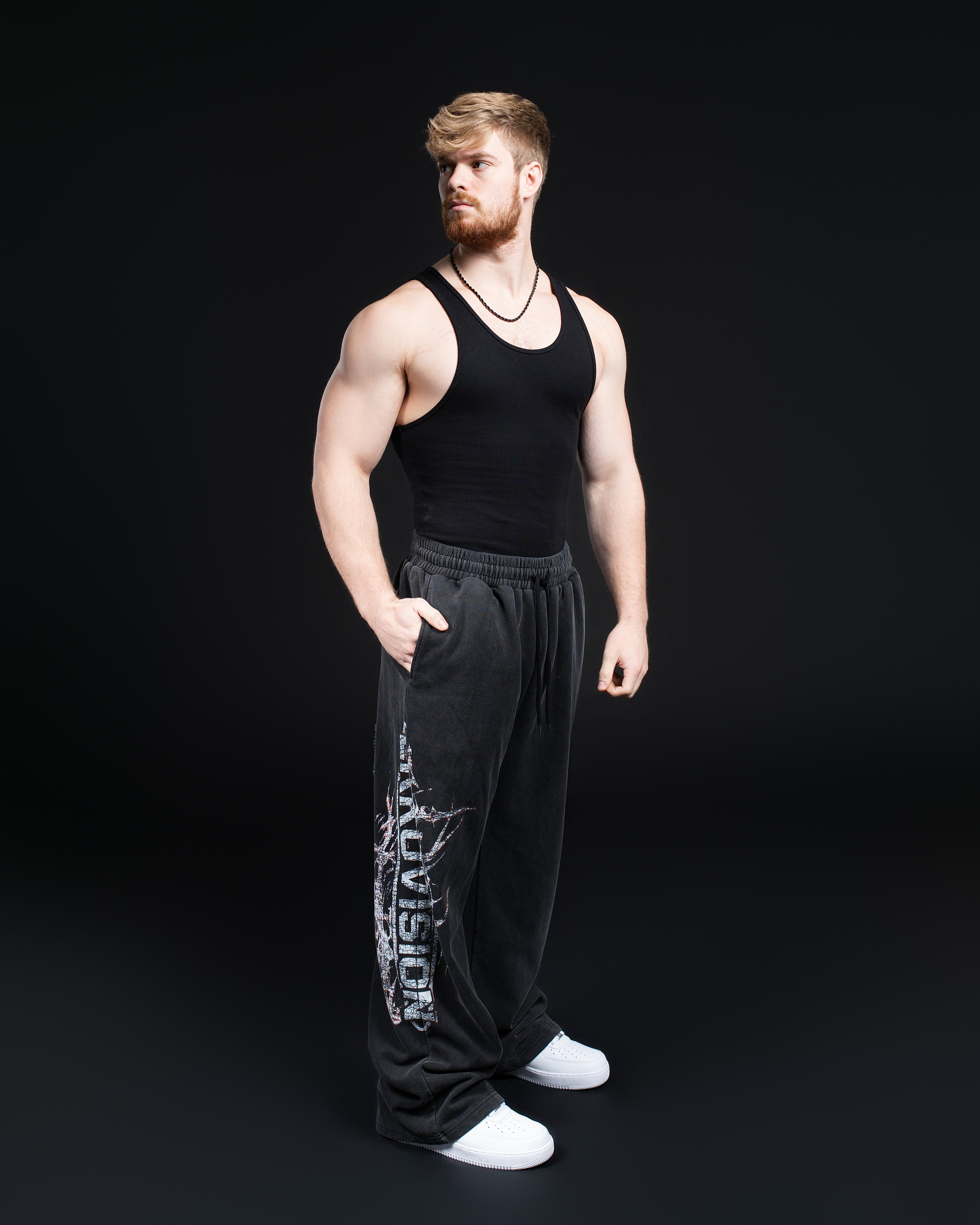 Oversized Acid Wash Fleece Sweatpants – ekkovision
