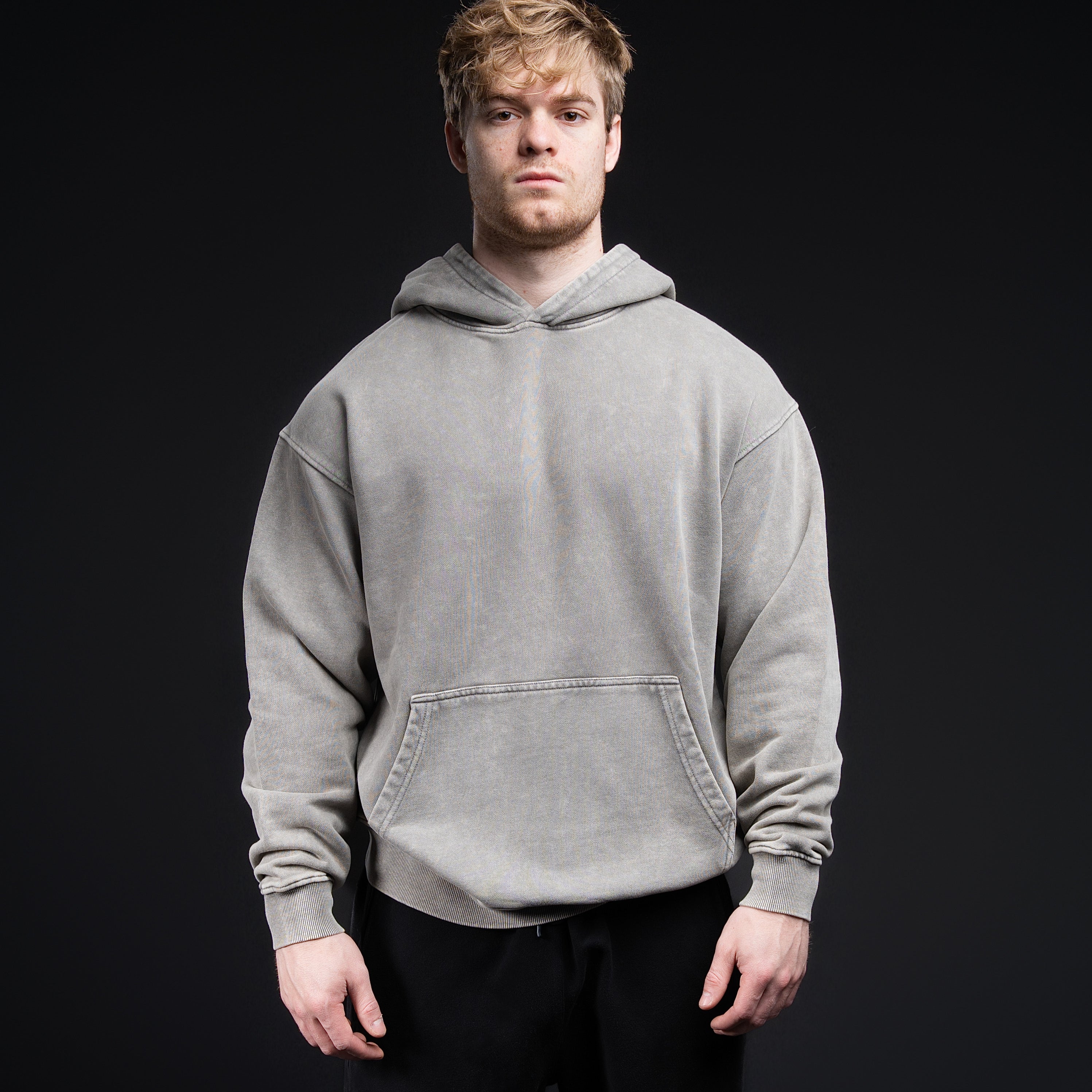 Blank Acid Wash Hoodie - 420 GSM 100% Cotton