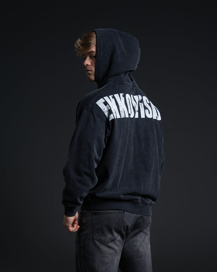 Blank Acid Wash Hoodie - 420 GSM 100% Cotton