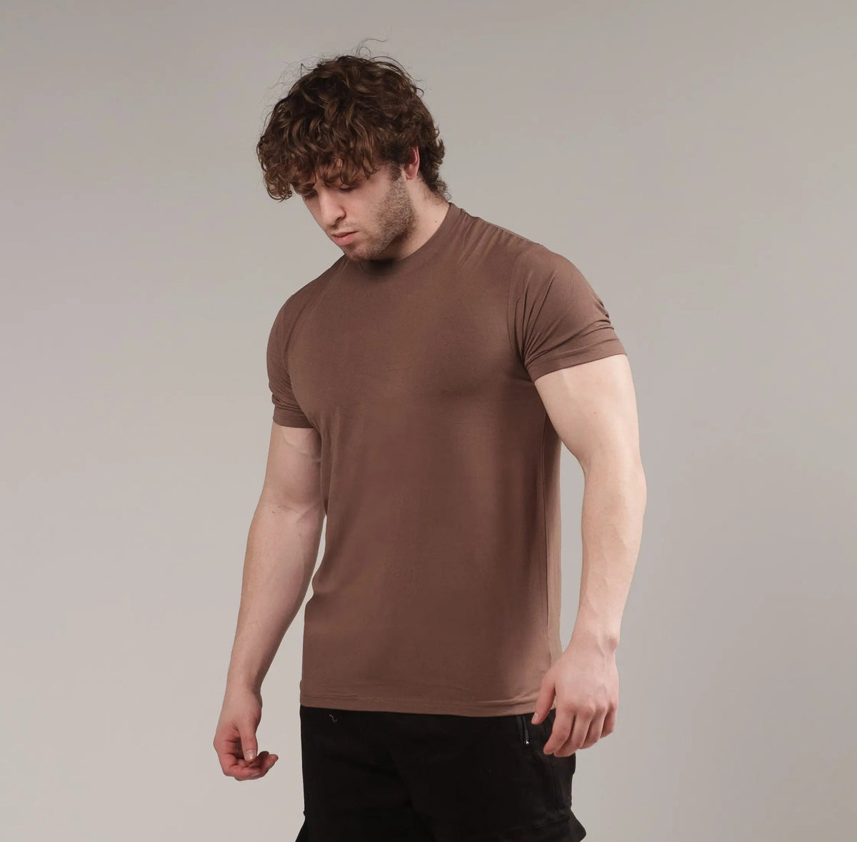 Pink CLEARANCE COLORS MEN'S BLANK FITTED T SHIRT (Copy) ekkovision