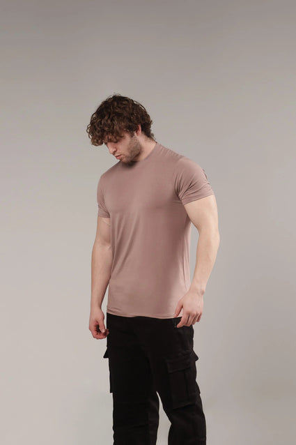 Pink CLEARANCE COLORS MEN'S BLANK FITTED T SHIRT (Copy) ekkovision