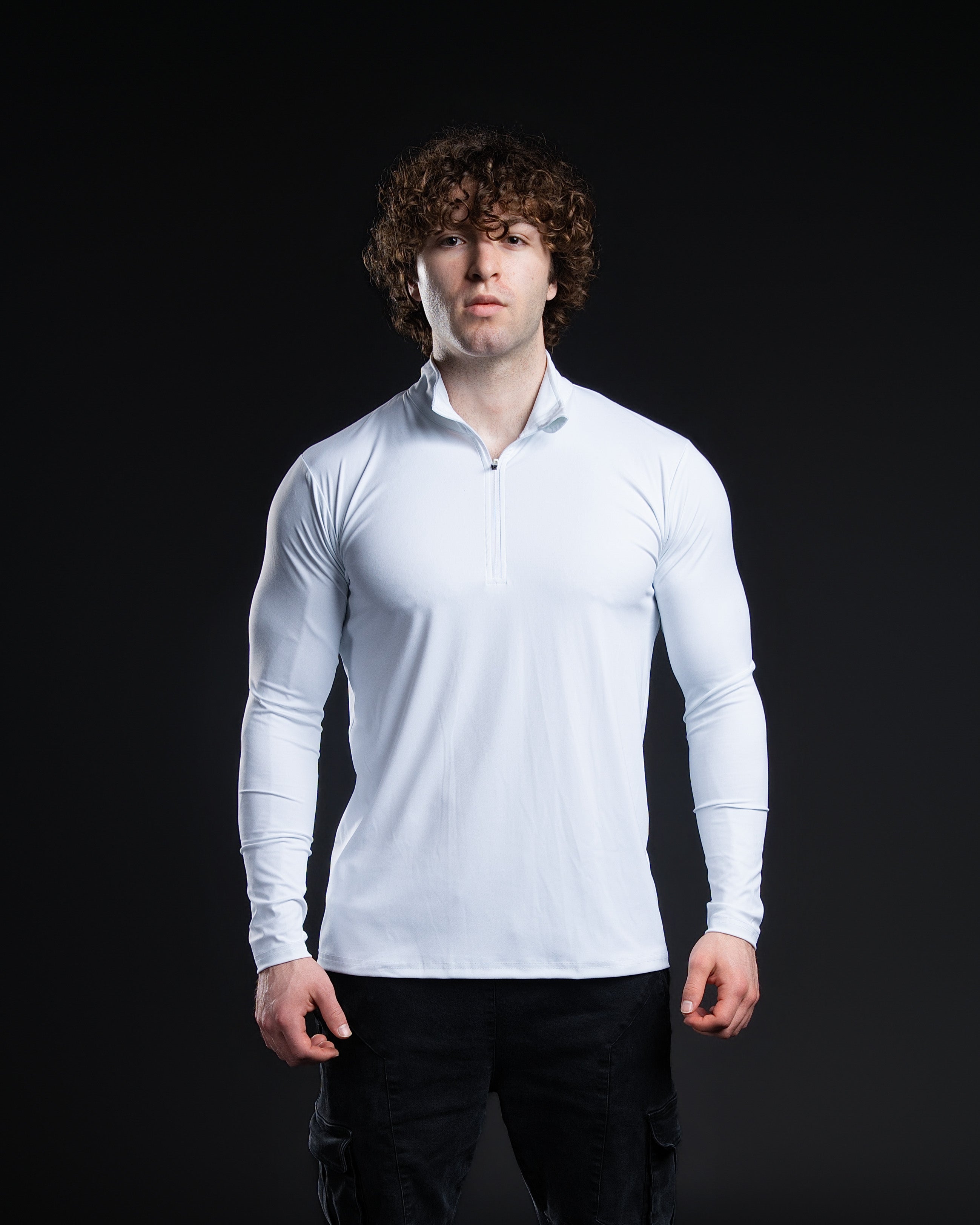 Brushed Nylon Quarter Zip – ekkovision