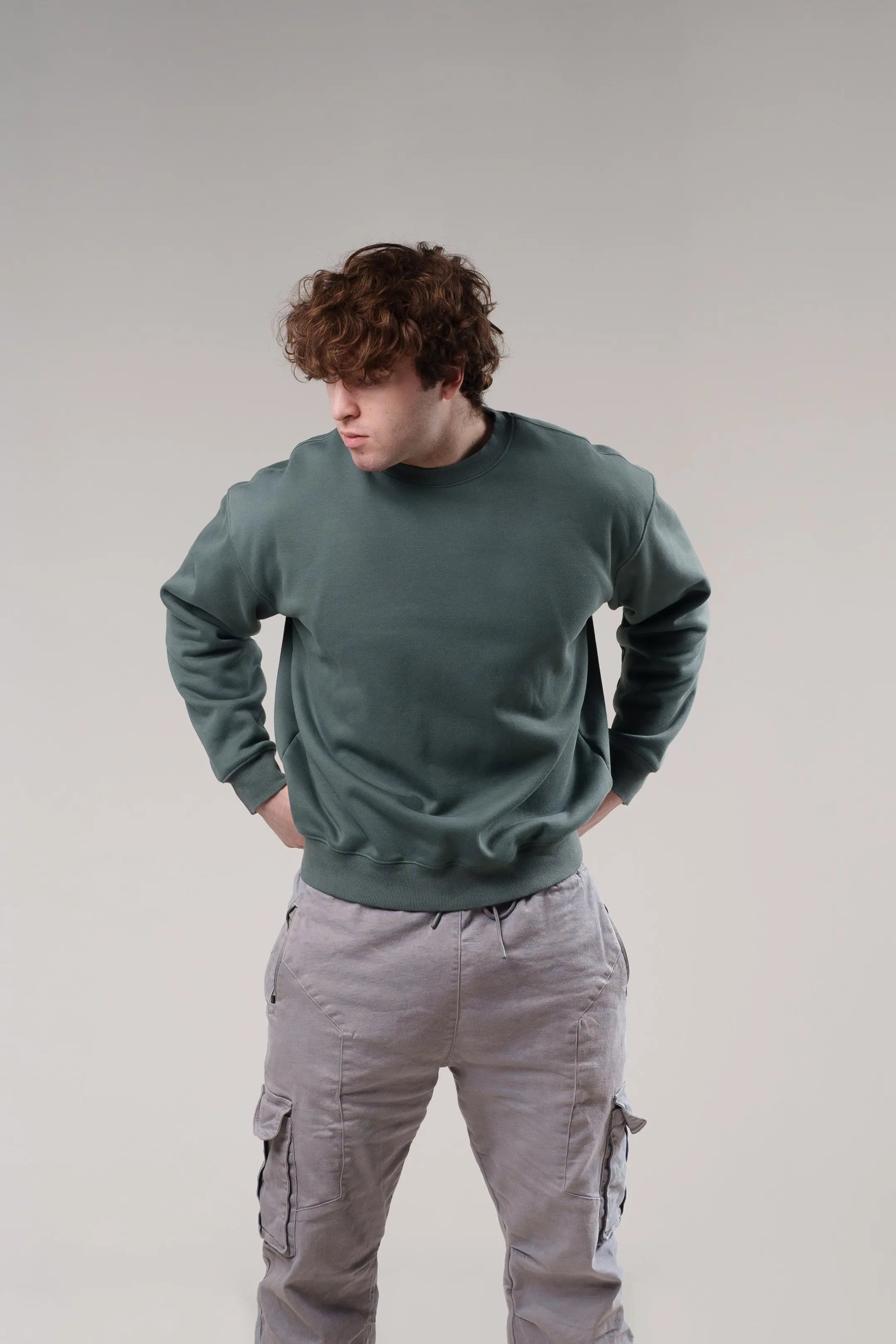 EKKO Polar Fleece Blank Crew Neck