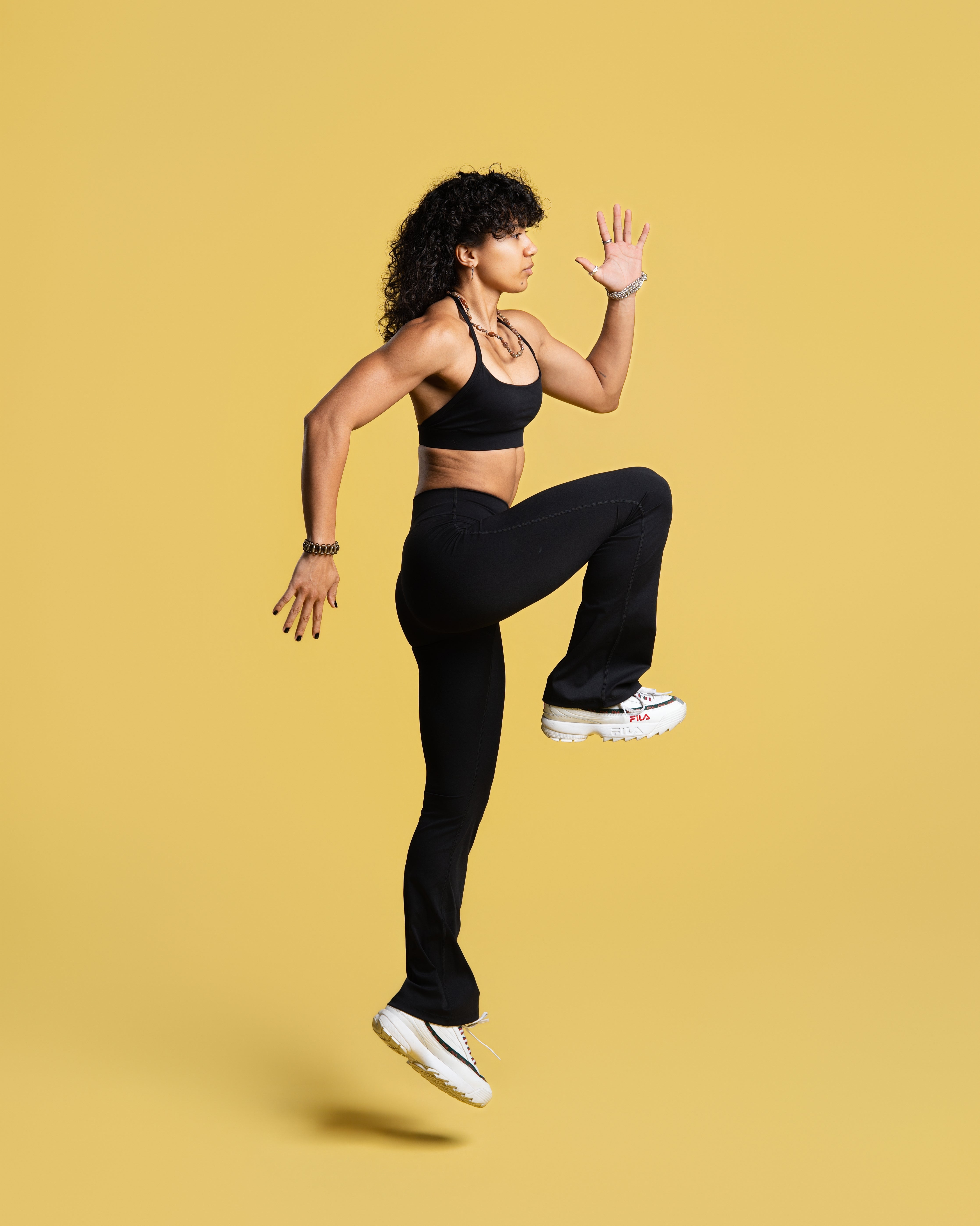 Ekko Womens Everyday Seamless Flare Leggings