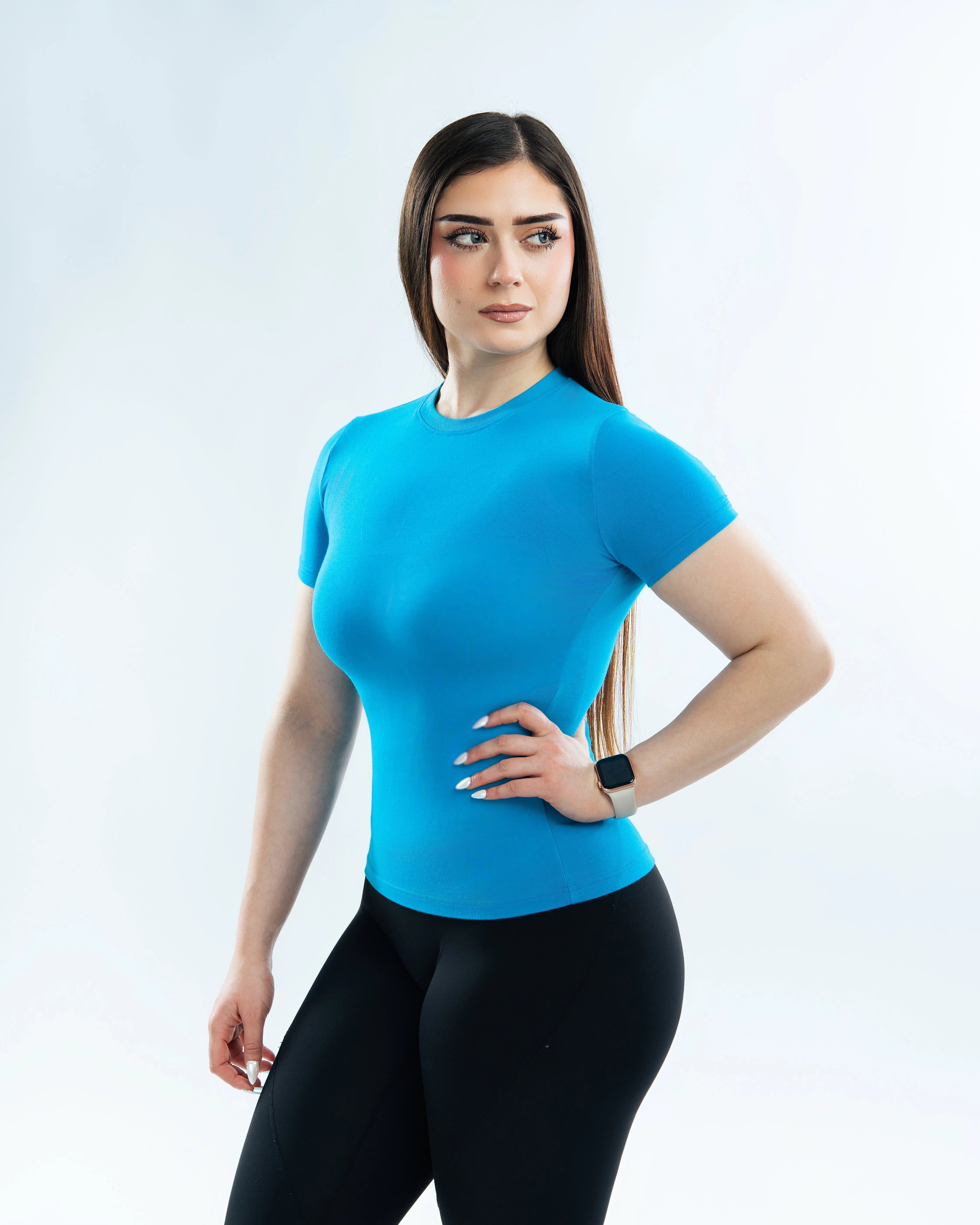 WMNS Ekko BLANK FITTED T SHIRT