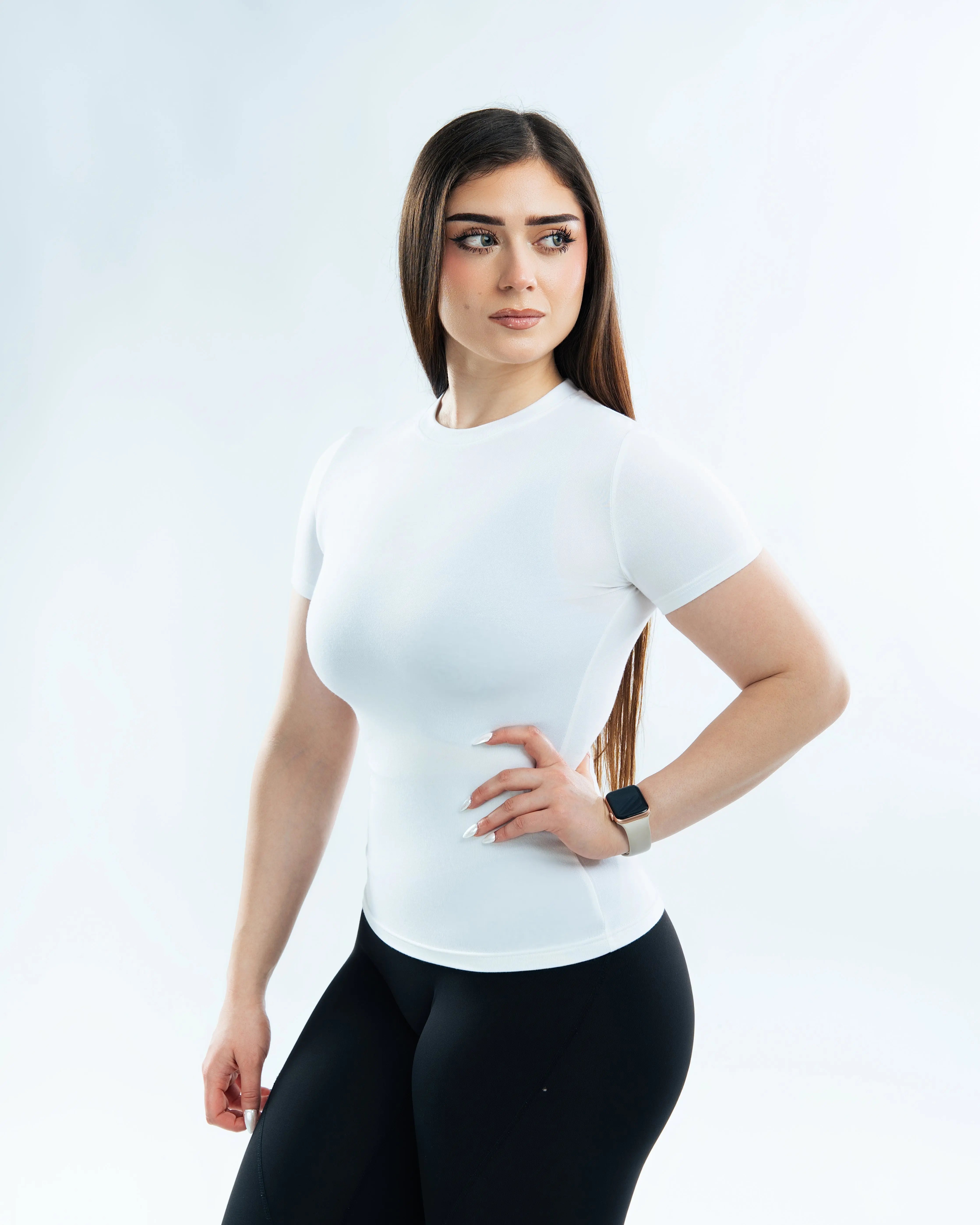 WMNS Ekko BLANK FITTED T SHIRT