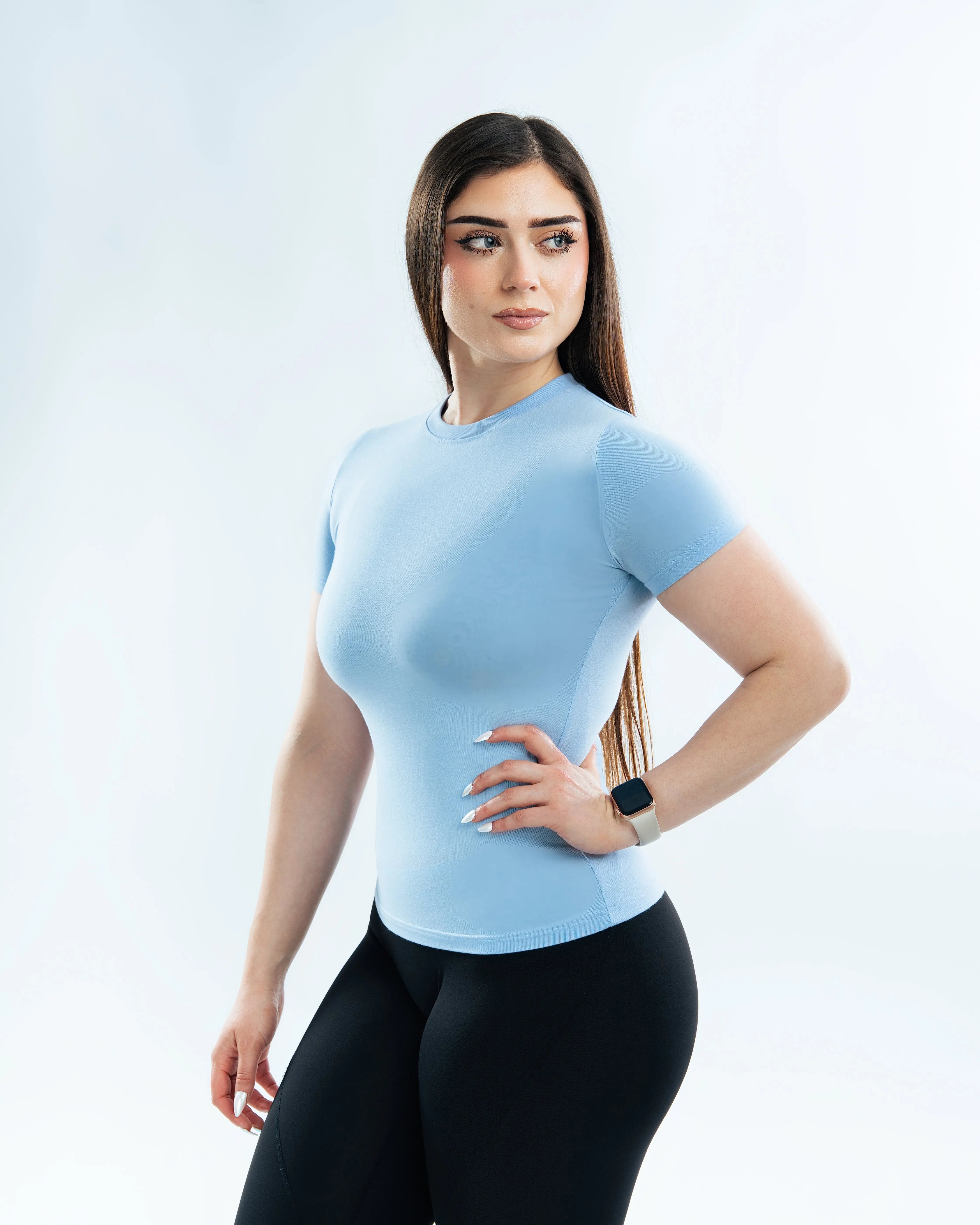 WMNS Ekko BLANK FITTED T SHIRT