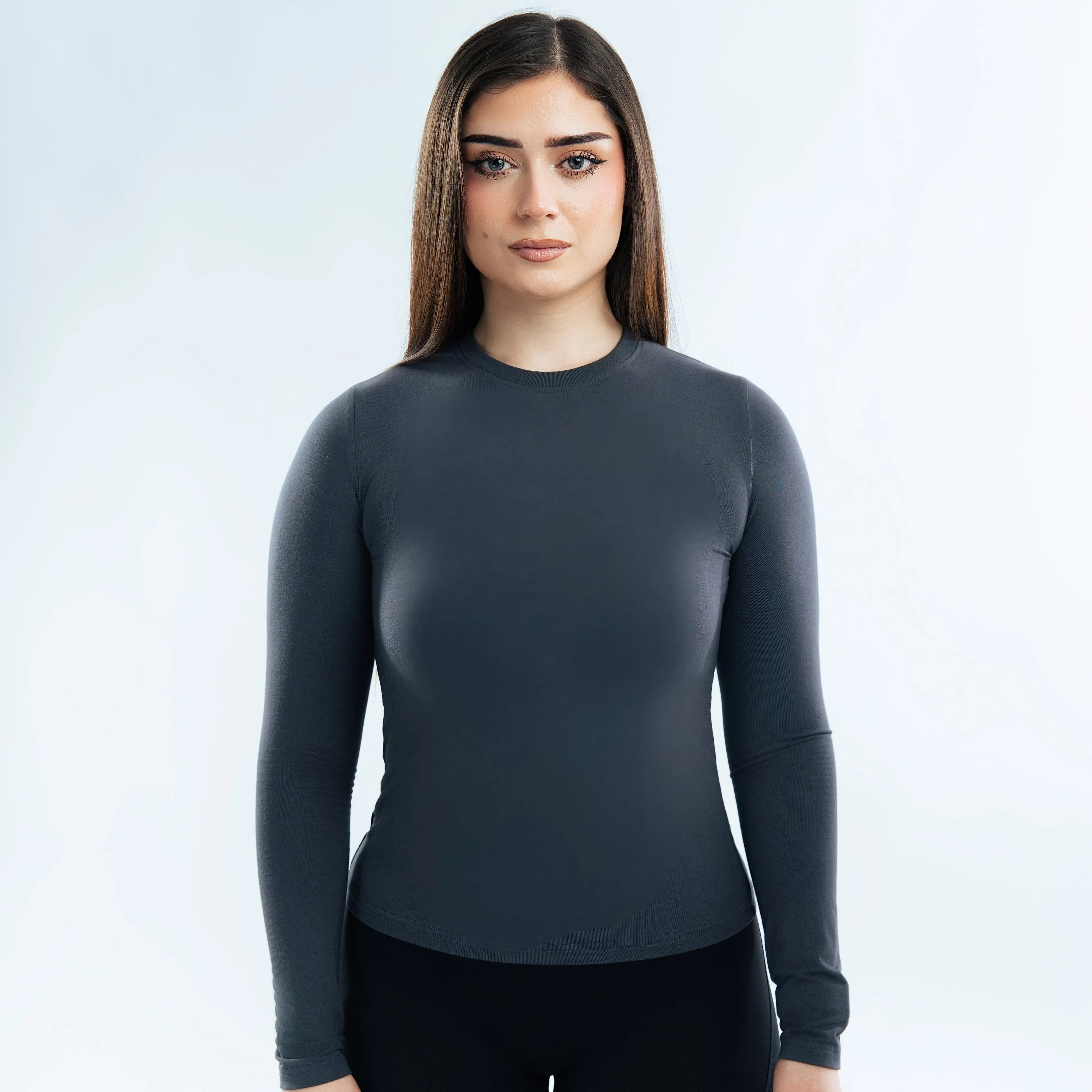Ekko Womens Blank Long Sleeve Shirt