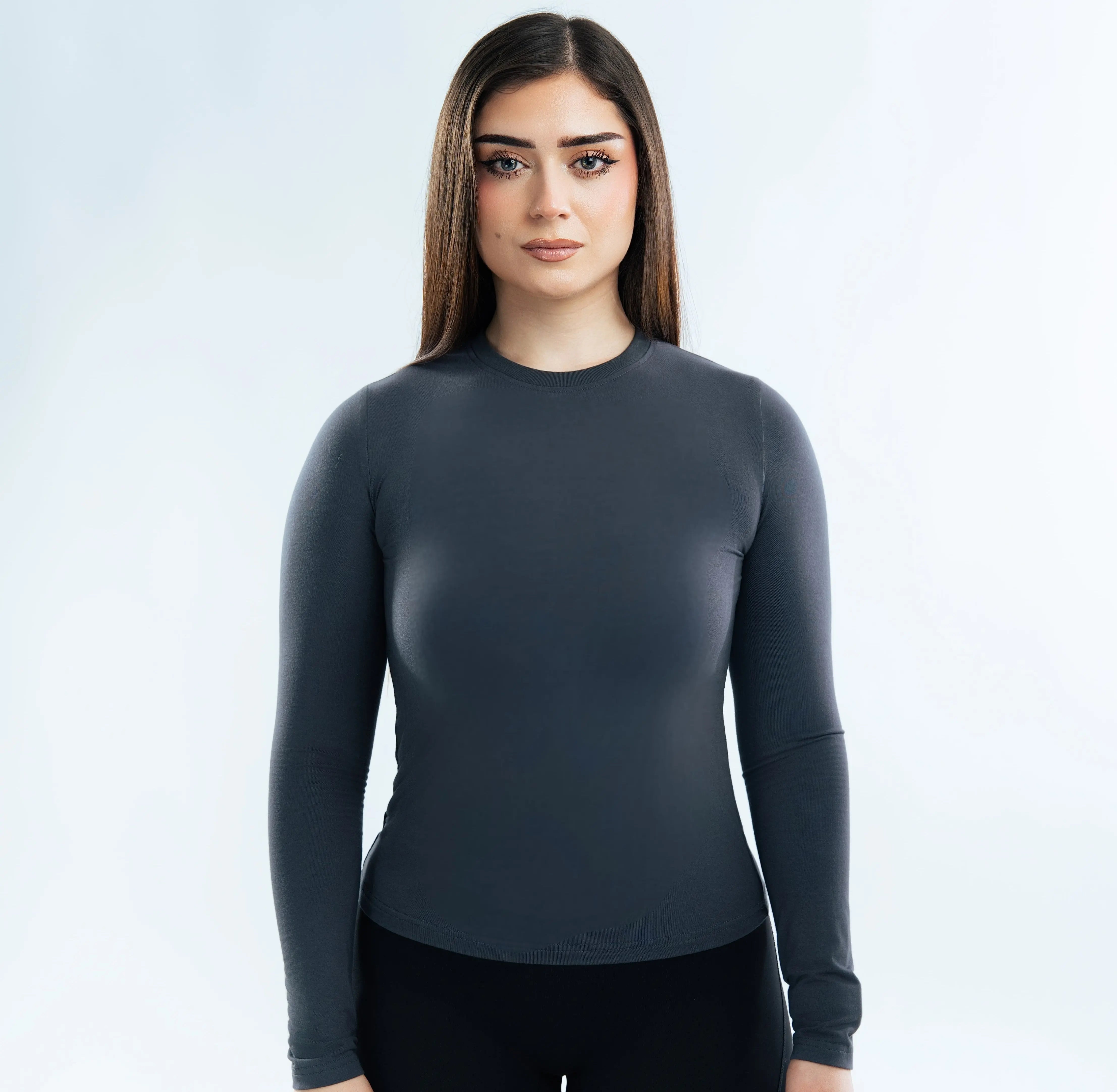 EKKO WMNS Blank Long Sleeve Shirt