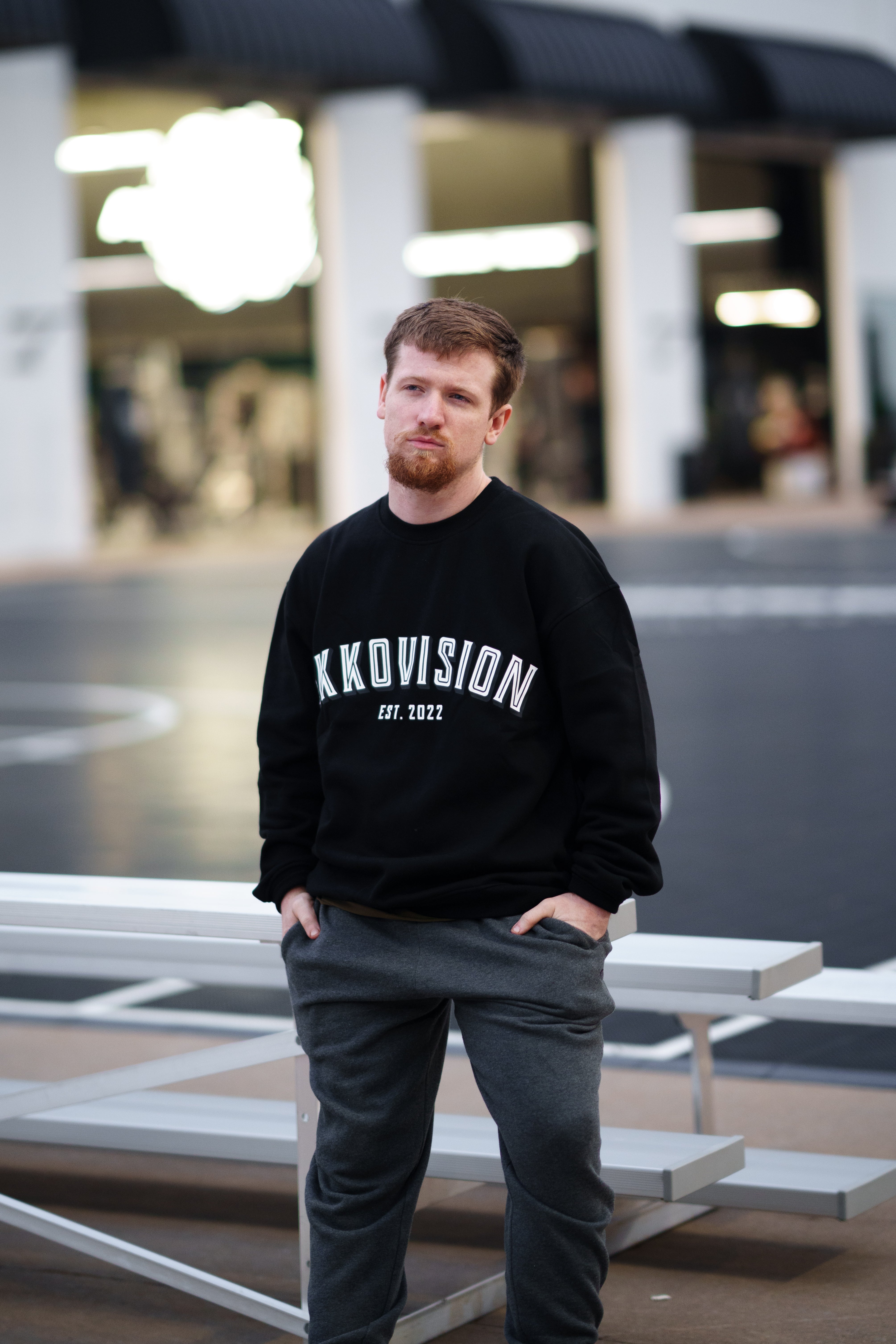 Ekkovision Crew Sweatshirt (Size Up) Clearance