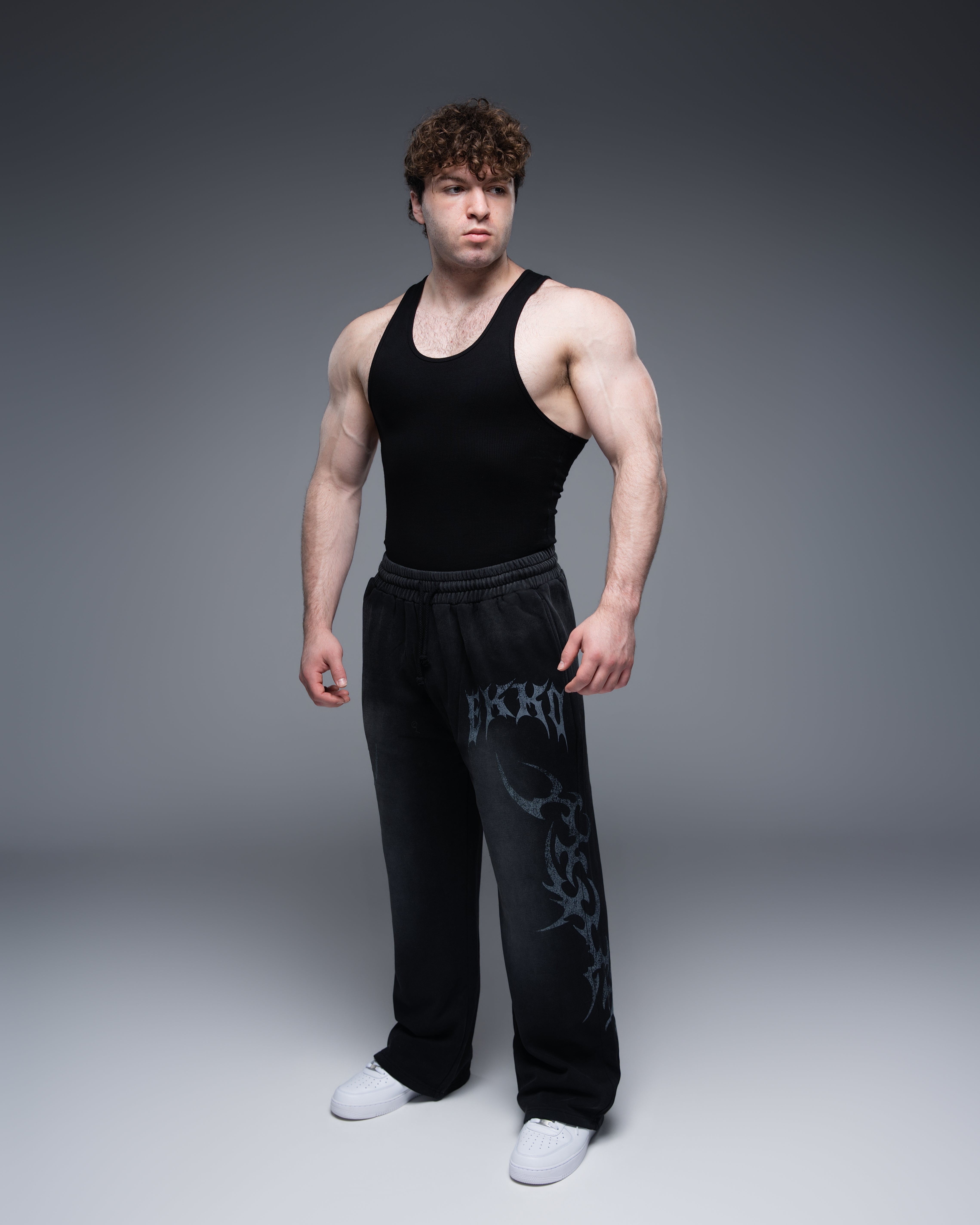 Blade Oversized Acid Wash Fleece Sweatpants – ekkovision
