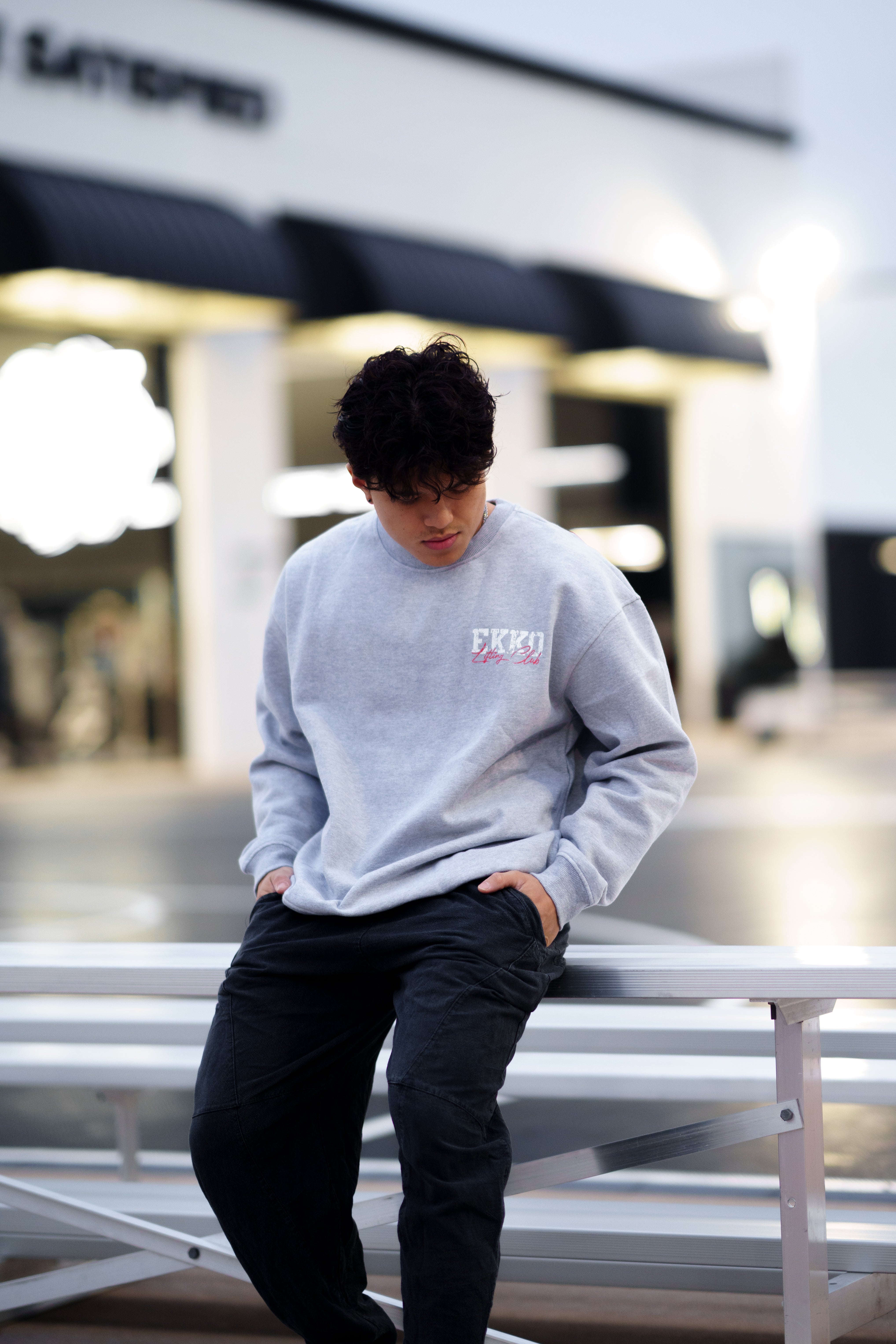 Ekkovision Crew Sweatshirt (Size Up) Clearance