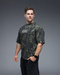 Waffle Project: Green Camo Heavy Weight Pump Cover 100% Cotton
