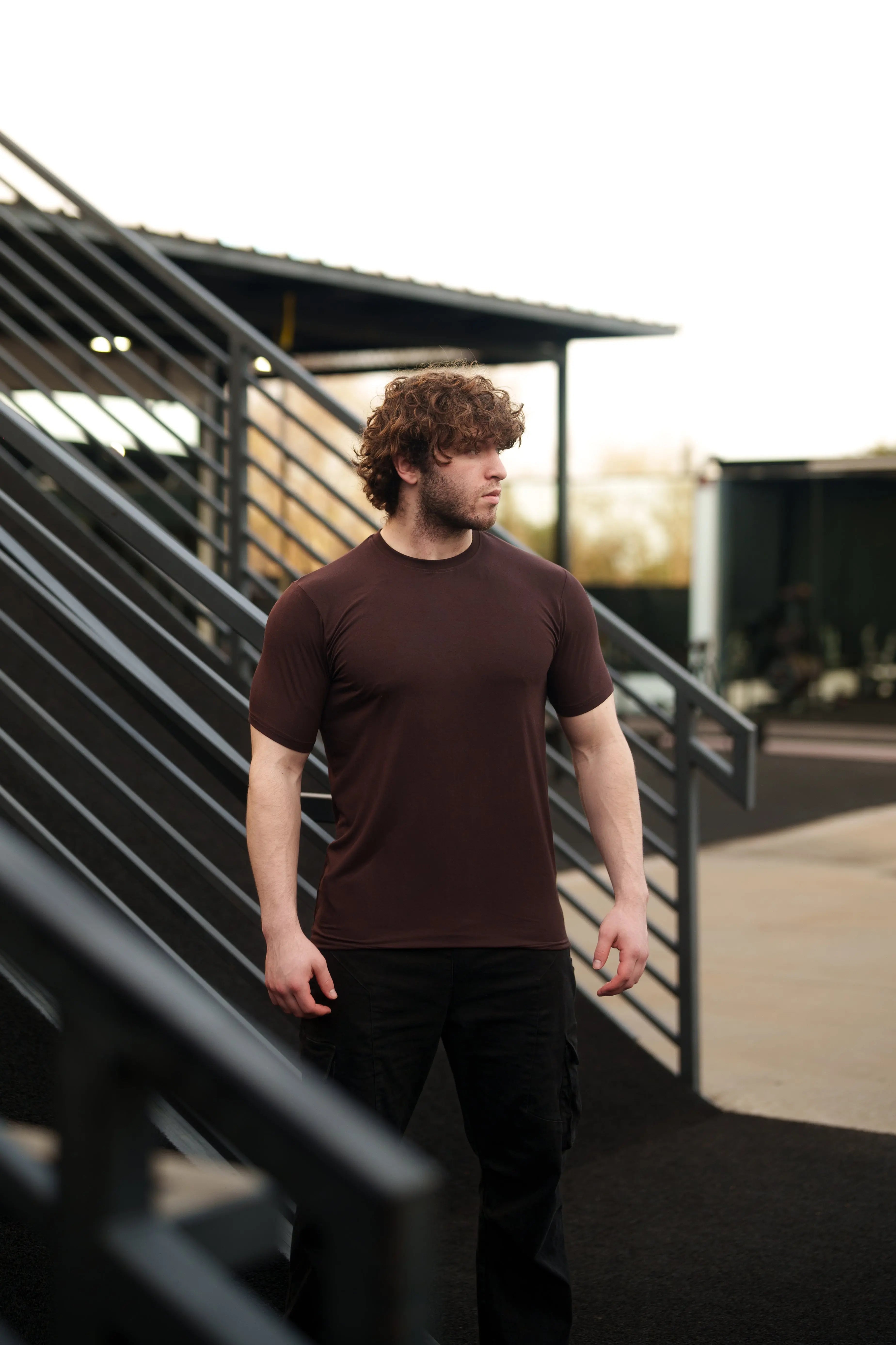 Pink CLEARANCE COLORS MEN'S BLANK FITTED T SHIRT (Copy) ekkovision