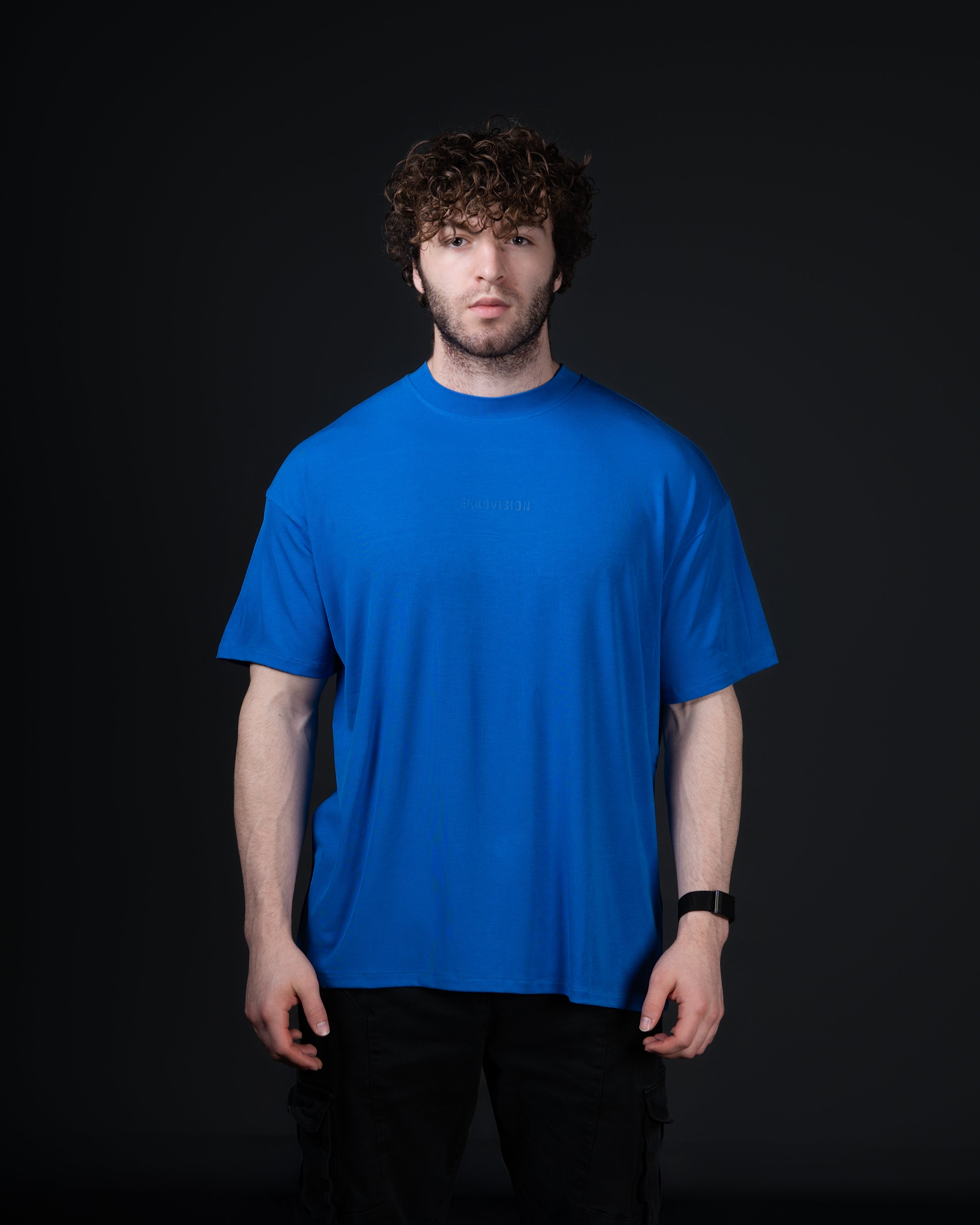 EKKO Bamboo Rayon Oversized T-Shirt