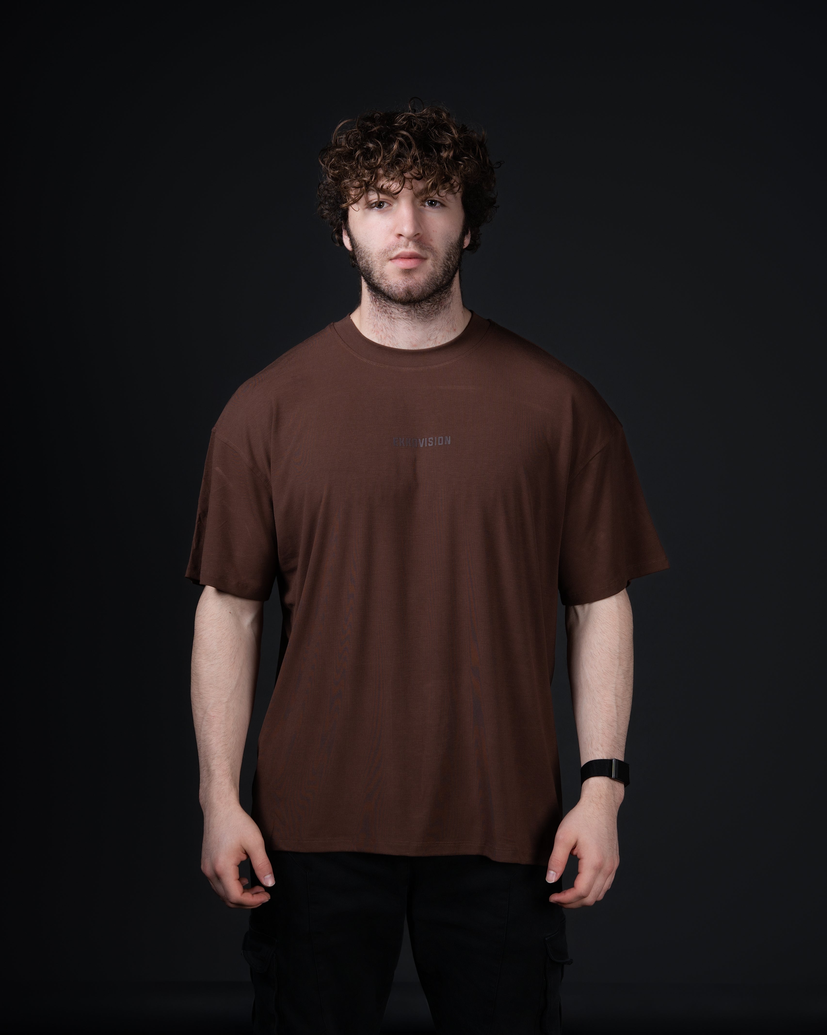 EKKO Bamboo Rayon Oversized T-Shirt