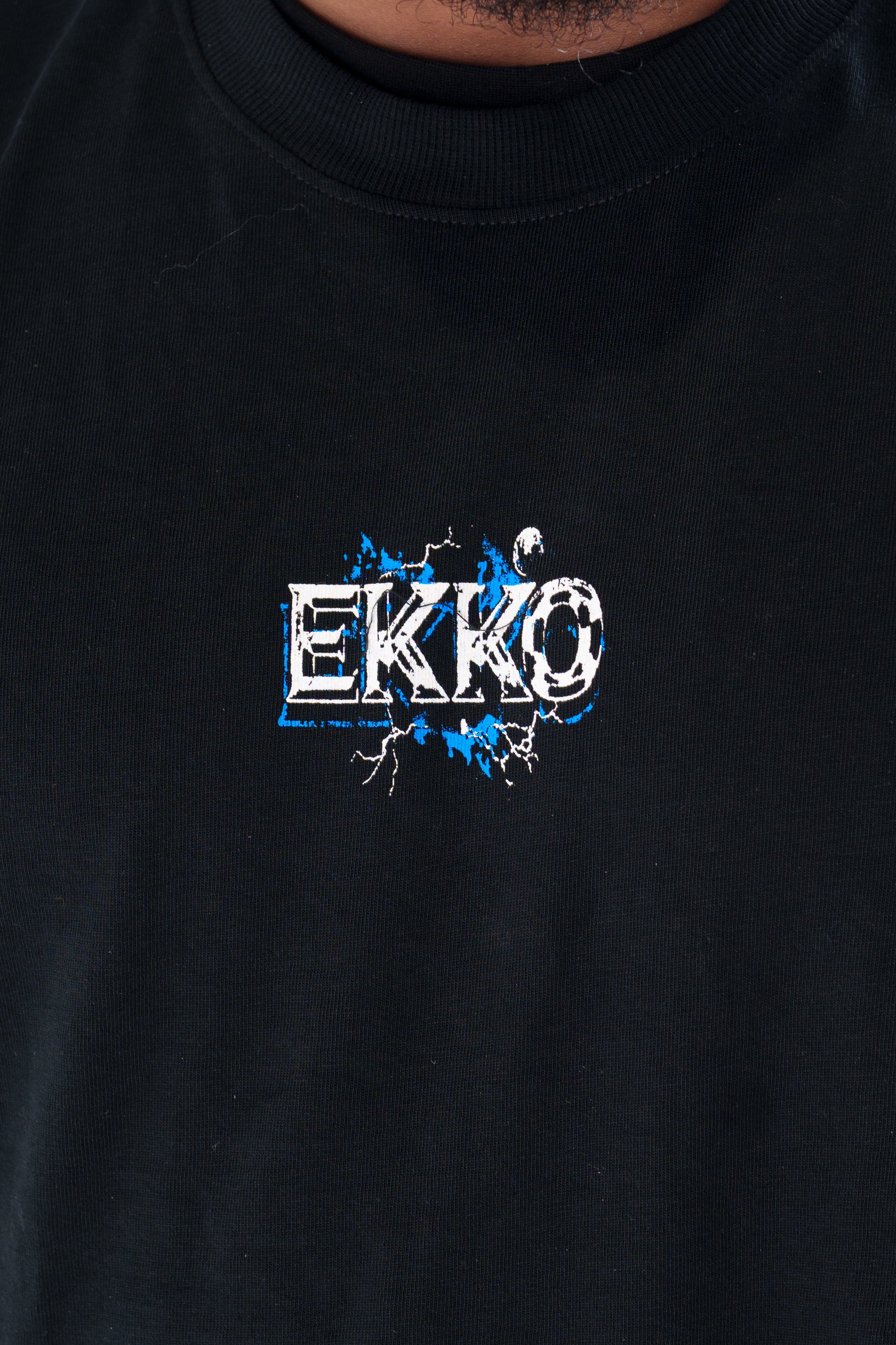 Ekko Acid Washed Oversized T-shirt