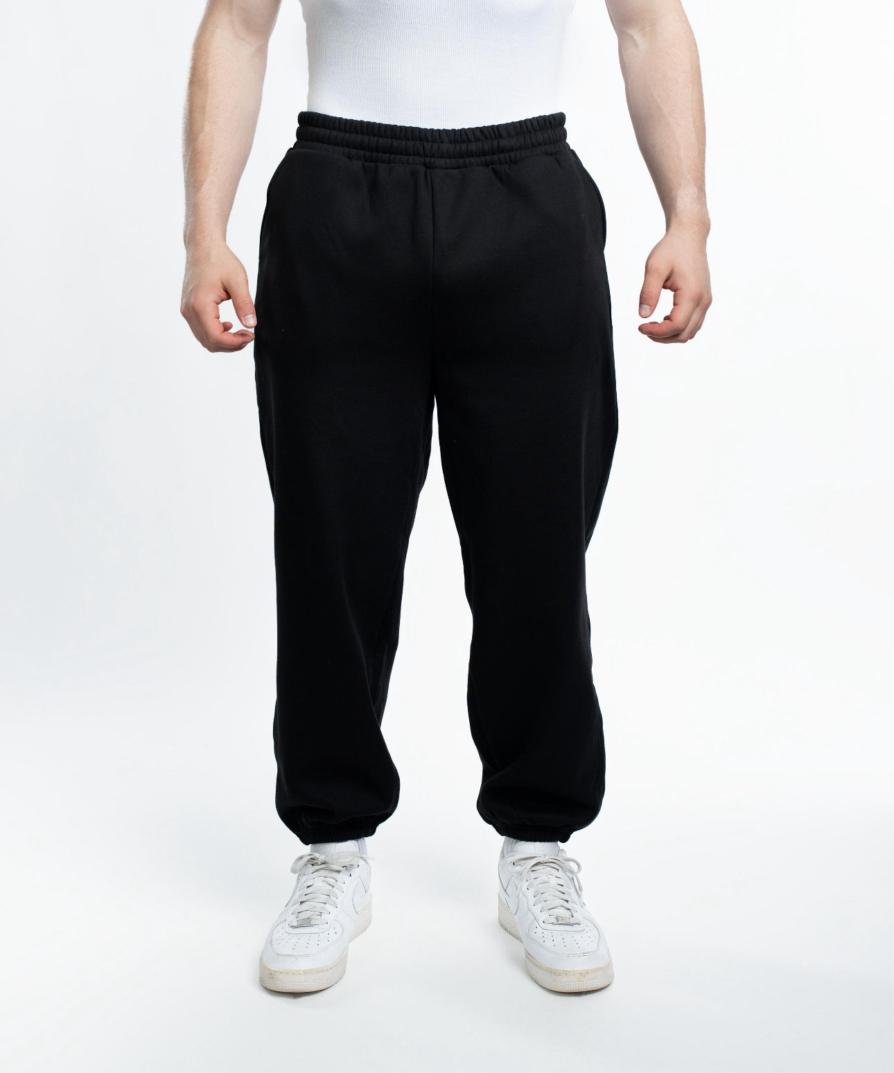 EKKO Blank Polar Fleece Cuffed Sweatpants