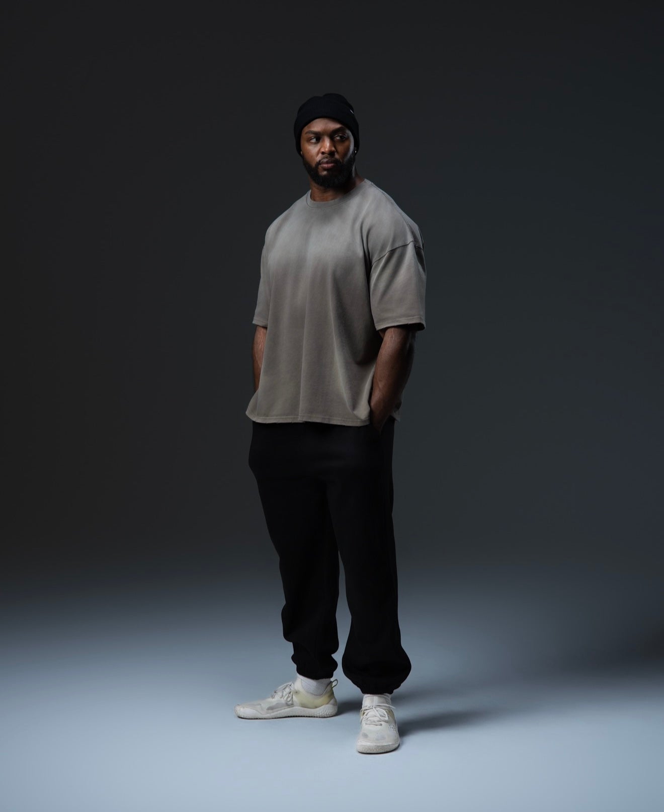 Ekko Distressed Acid Wash Oversized T-Shirt