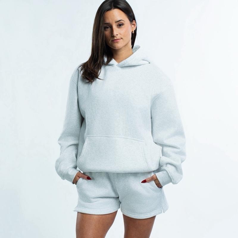 EKKO Blank Zip-Up Hoodie - Polar Fleece -Unisex