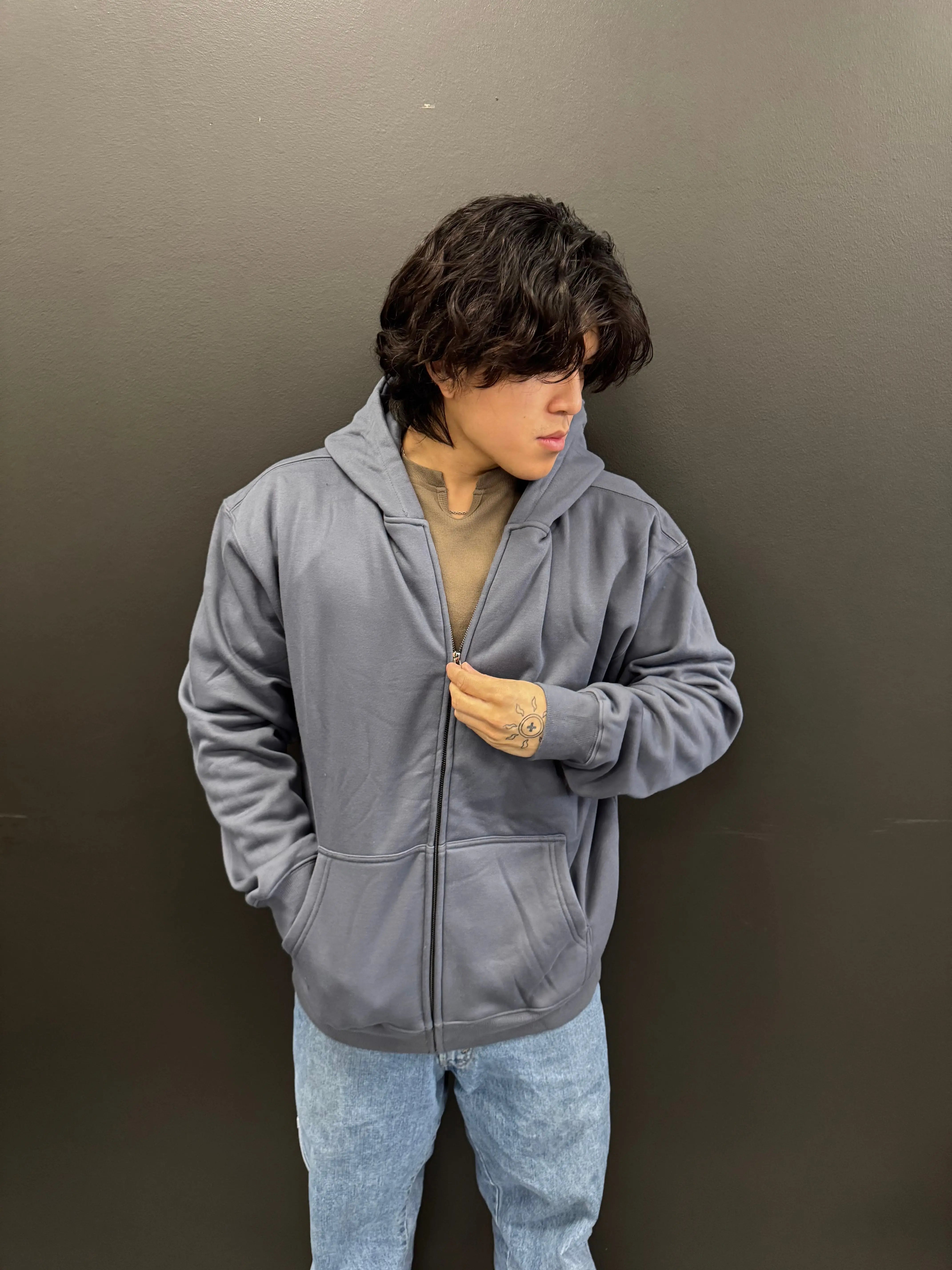EKKO Polar Fleece Blank Zip-Ups