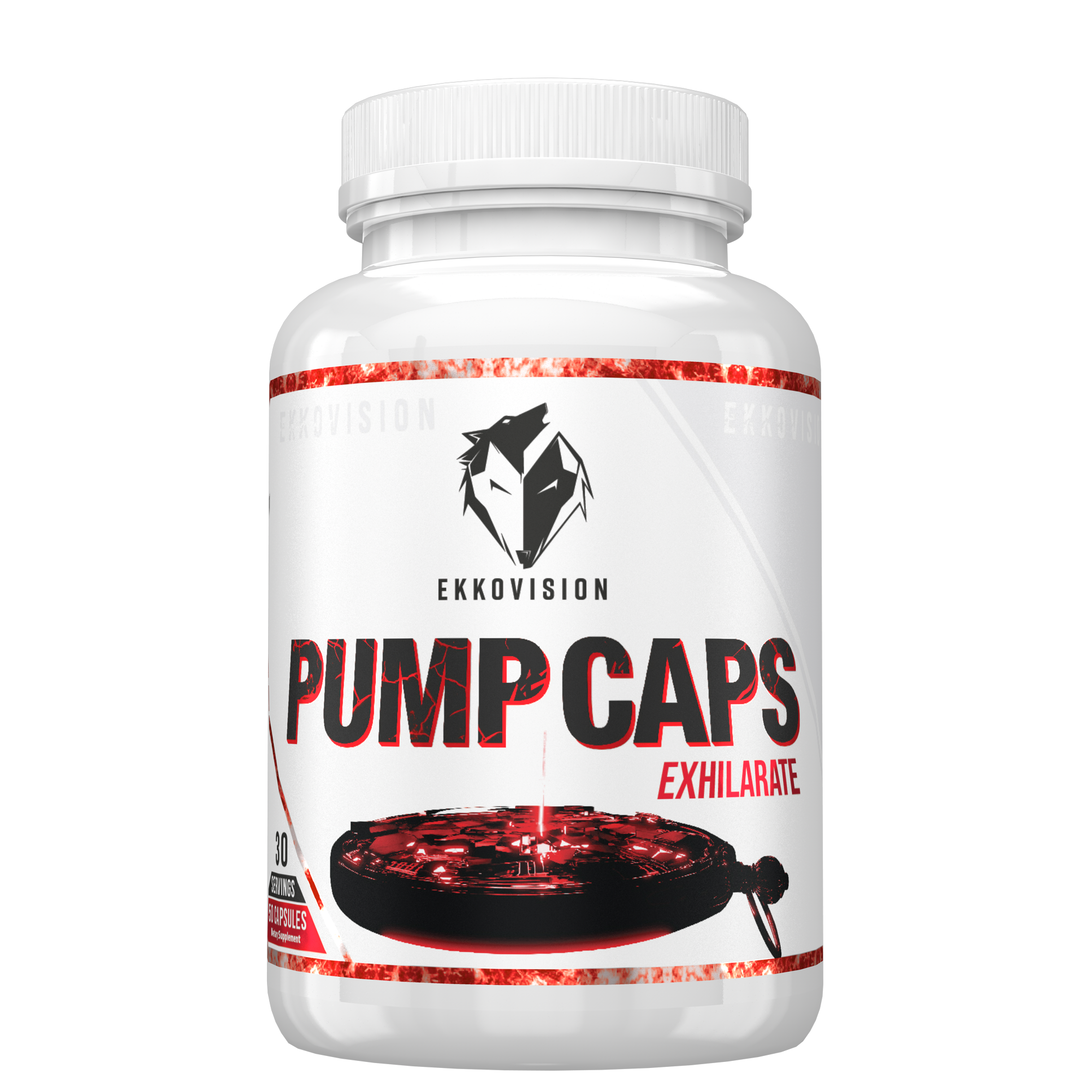 Ekko Pump Capsules Exhilarate 30 Servings