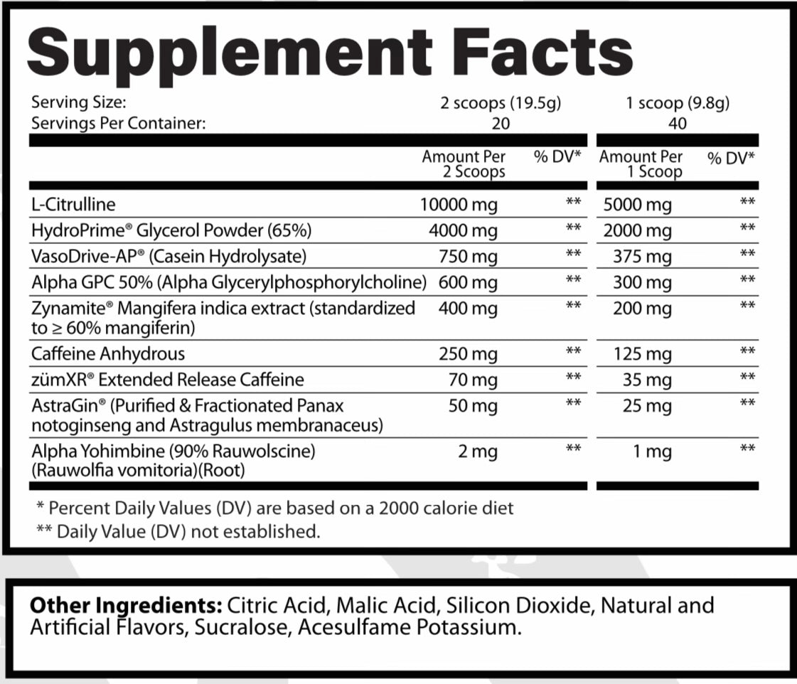 Discover Project Mass - Noah Mason Signature Preworkout – ekkovision
