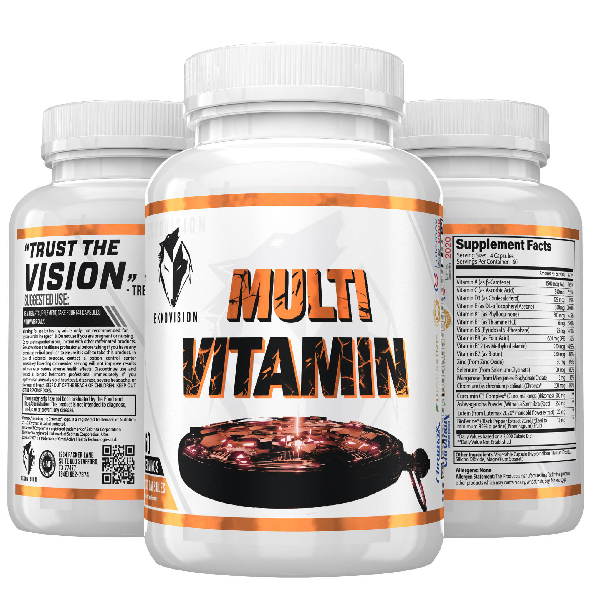 Ekko Multivitamin 60 servings