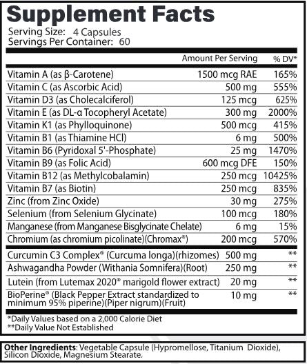 Ekko Multivitamin 60 servings