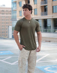 MEN'S BLANK FITTED T SHIRT