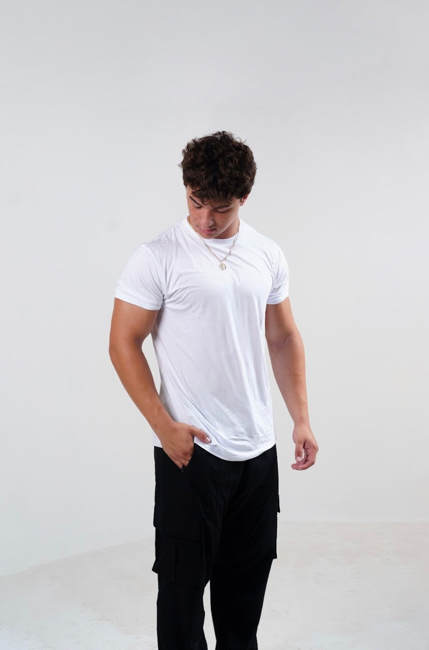 MEN&#39;S BLANK FITTED T SHIRT