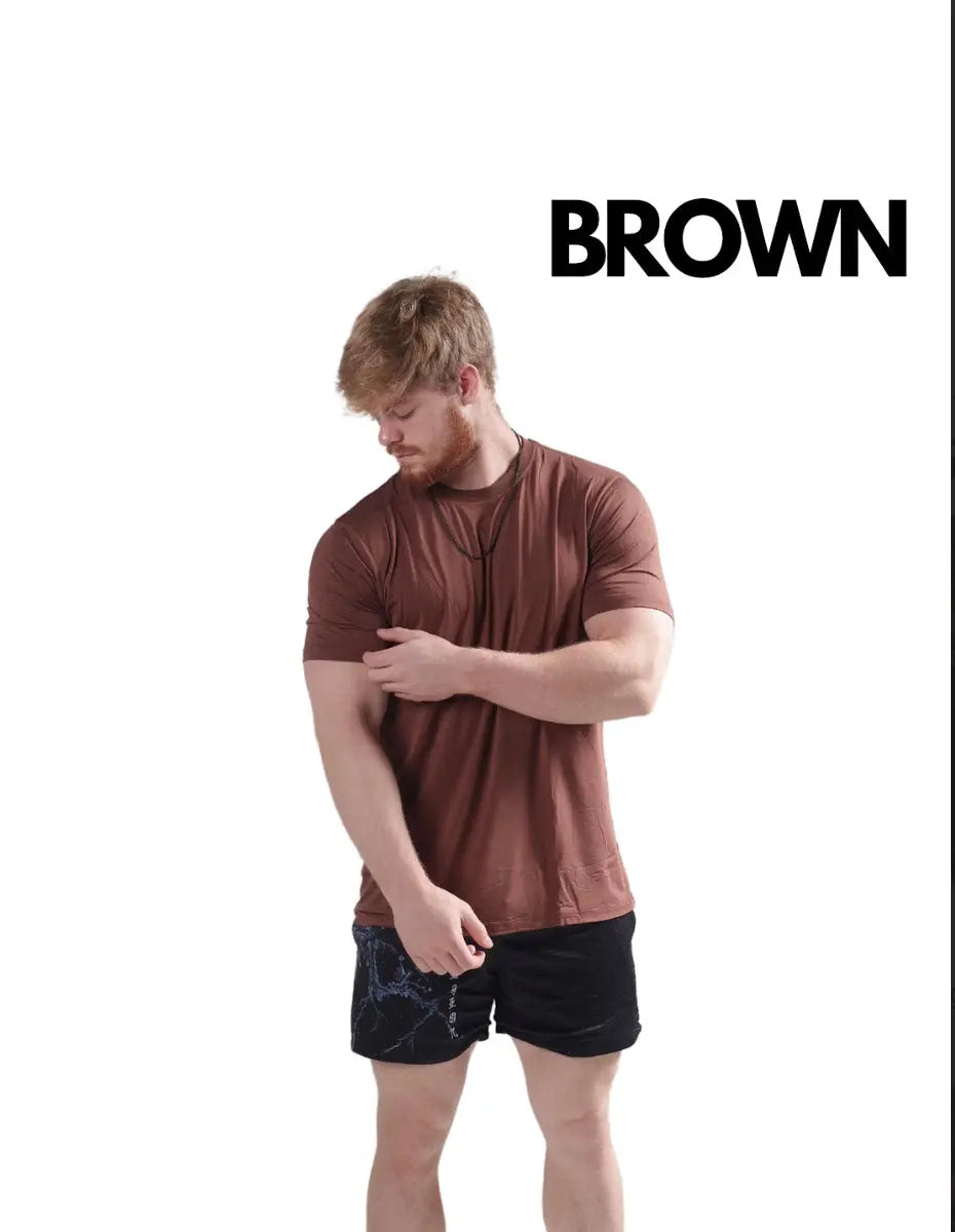 Powder Blue CLEARANCE COLORS MEN'S BLANK FITTED T SHIRT (Copy) ekkovision