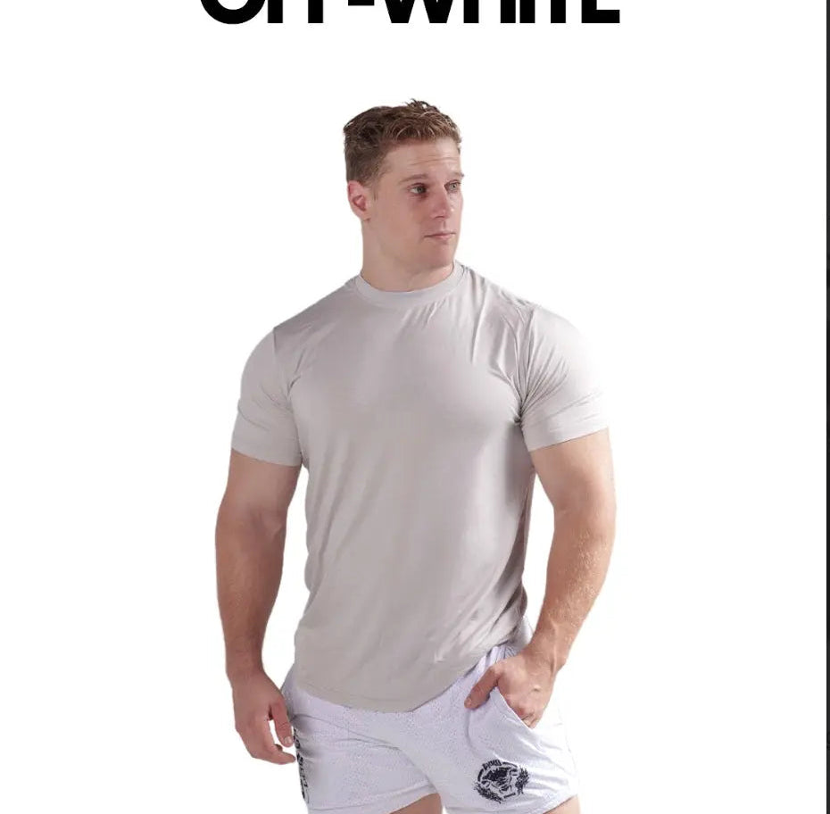 Powder Blue CLEARANCE COLORS MEN'S BLANK FITTED T SHIRT (Copy) ekkovision