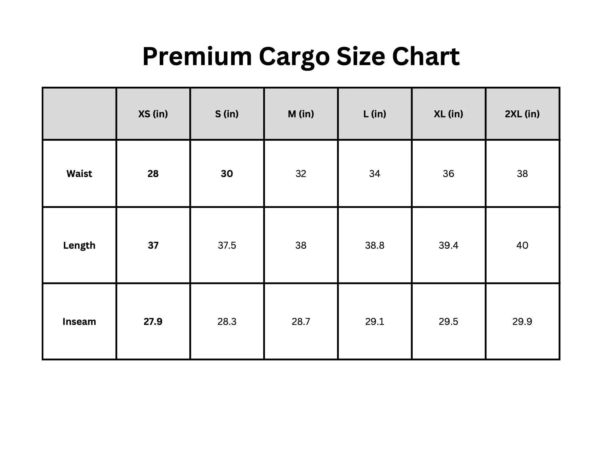 Premium Twill Cotton Cargo Pant