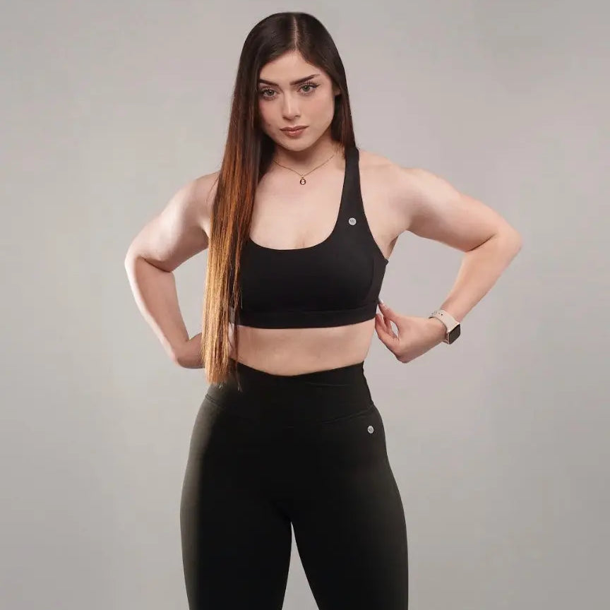 Ekko Womens Core Criss Cross Sports Bra