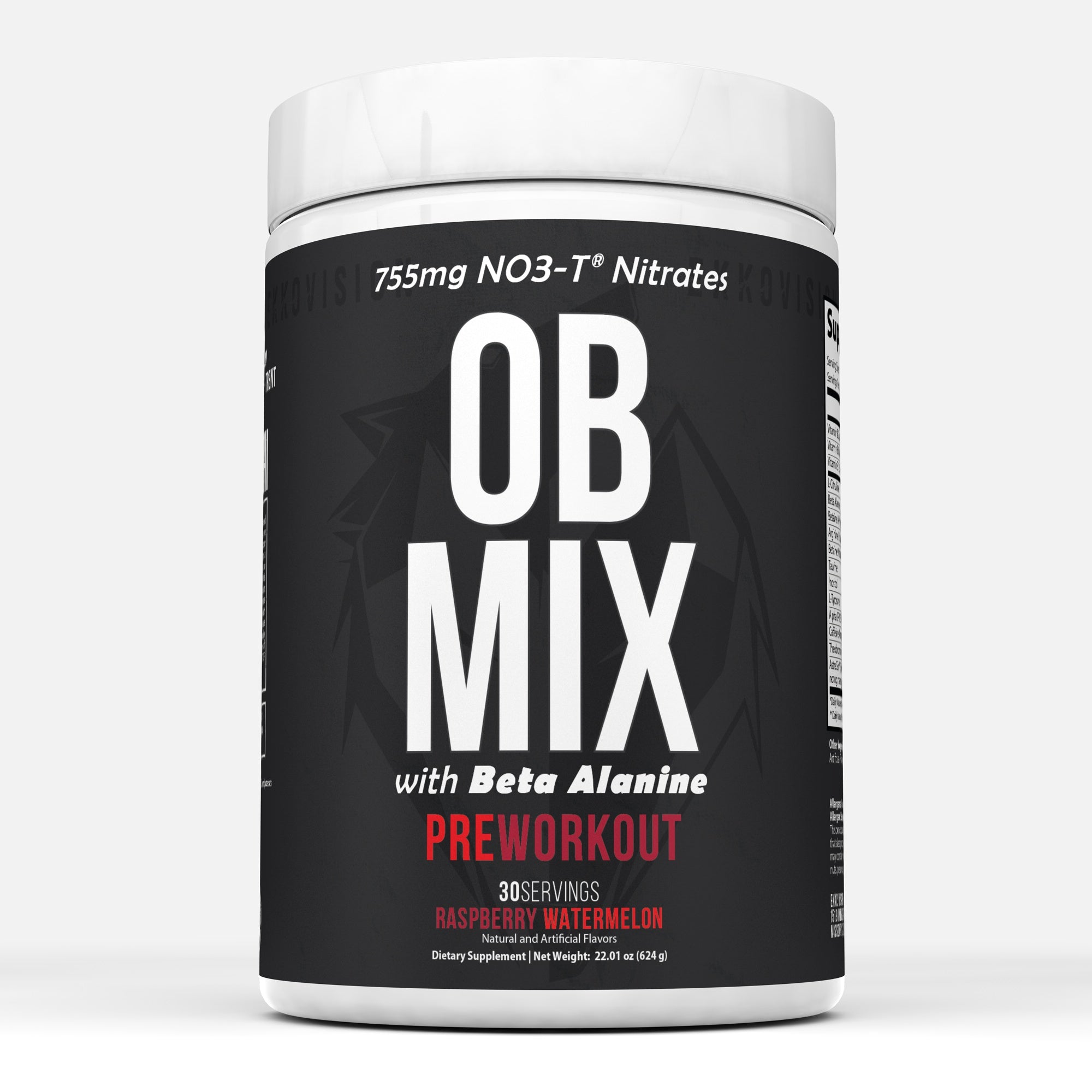 Ekkovision Watermelon Raspberry Ekko OB Mix Signature Preworkout – ekkovision