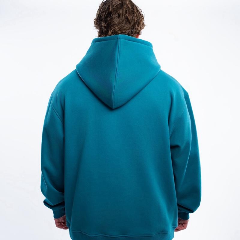 EKKO Blank Zip-Up Hoodie - Polar Fleece -Unisex