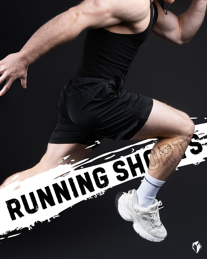 Lined Nylon Running Shorts