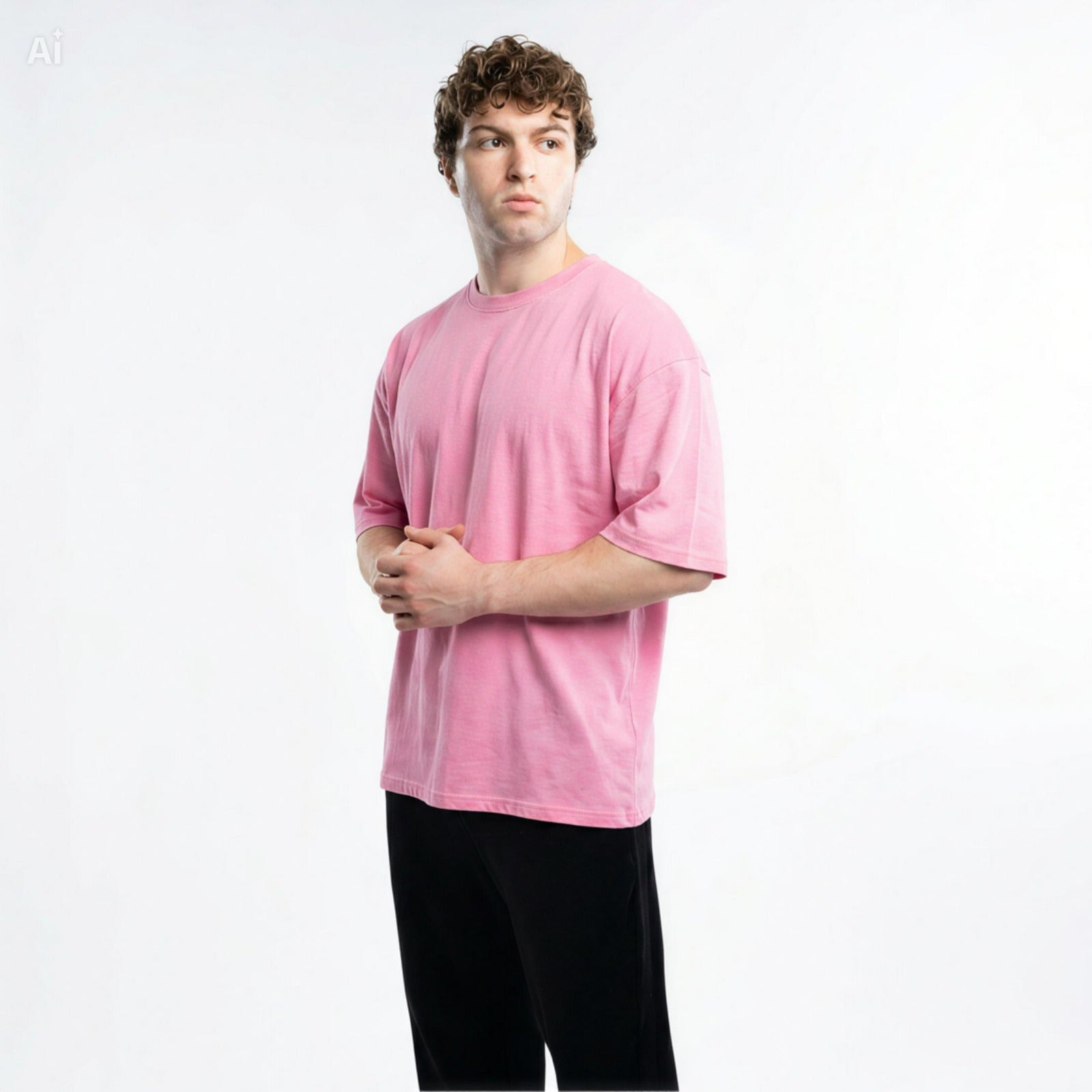 BLANK Acid Washed Oversized T-shirt - ekkovision