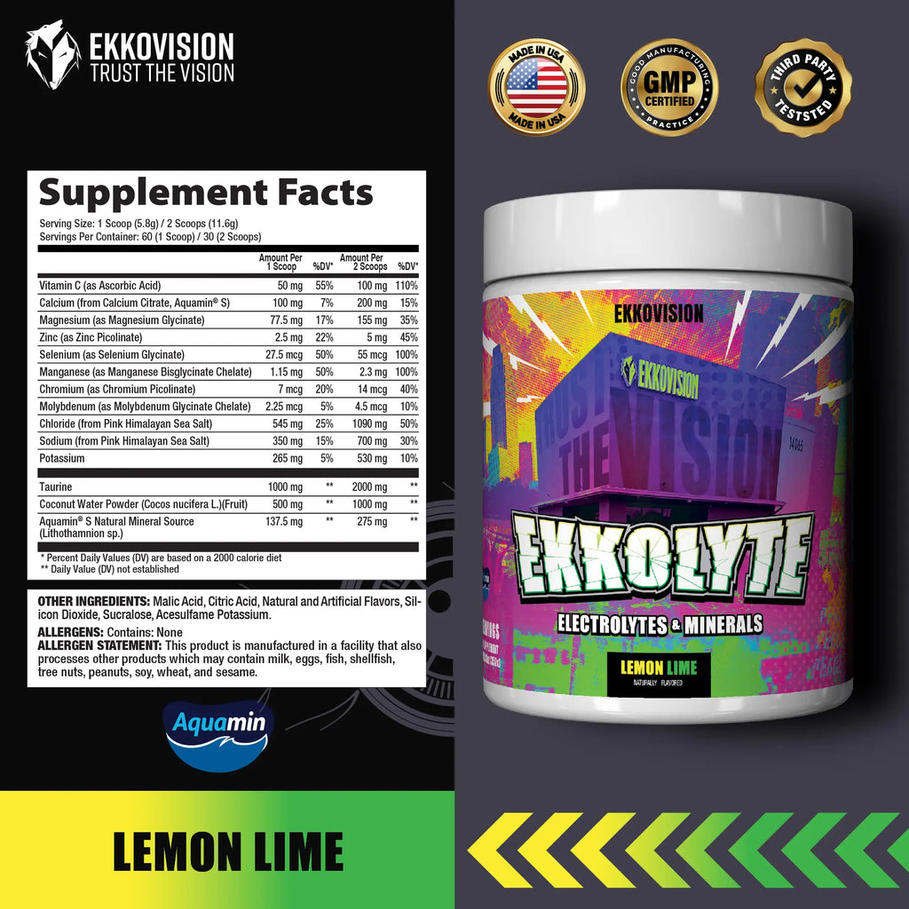 Ekkovision Watermelon Raspberry EKKOLYTE Hydration Powder – ekkovision