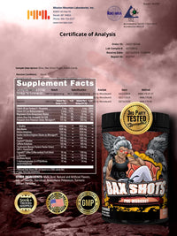 Ekko Bax Shots  Preworkout 50 Servings