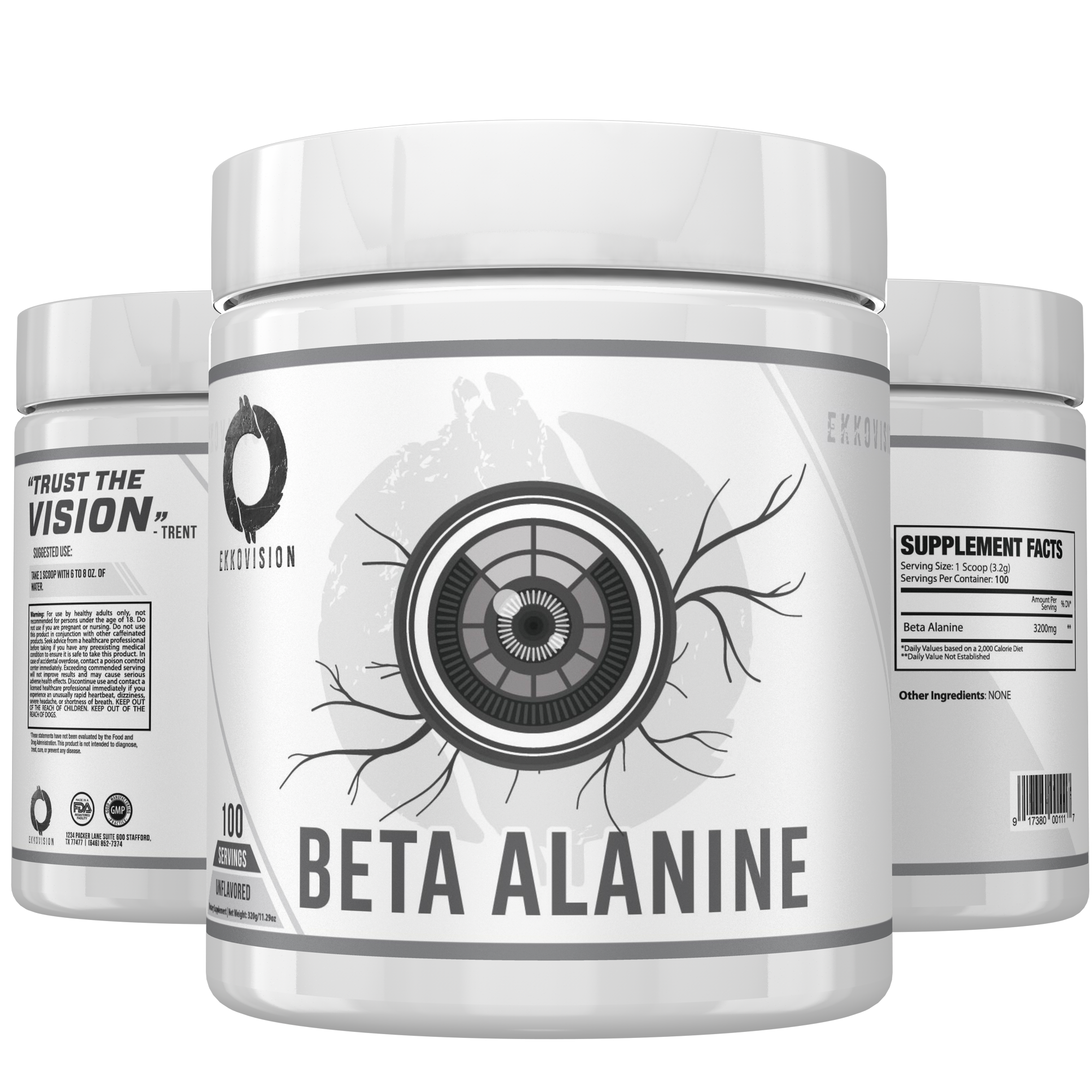 BETA ALANINE 100 SERVINGS UNFLAVORED